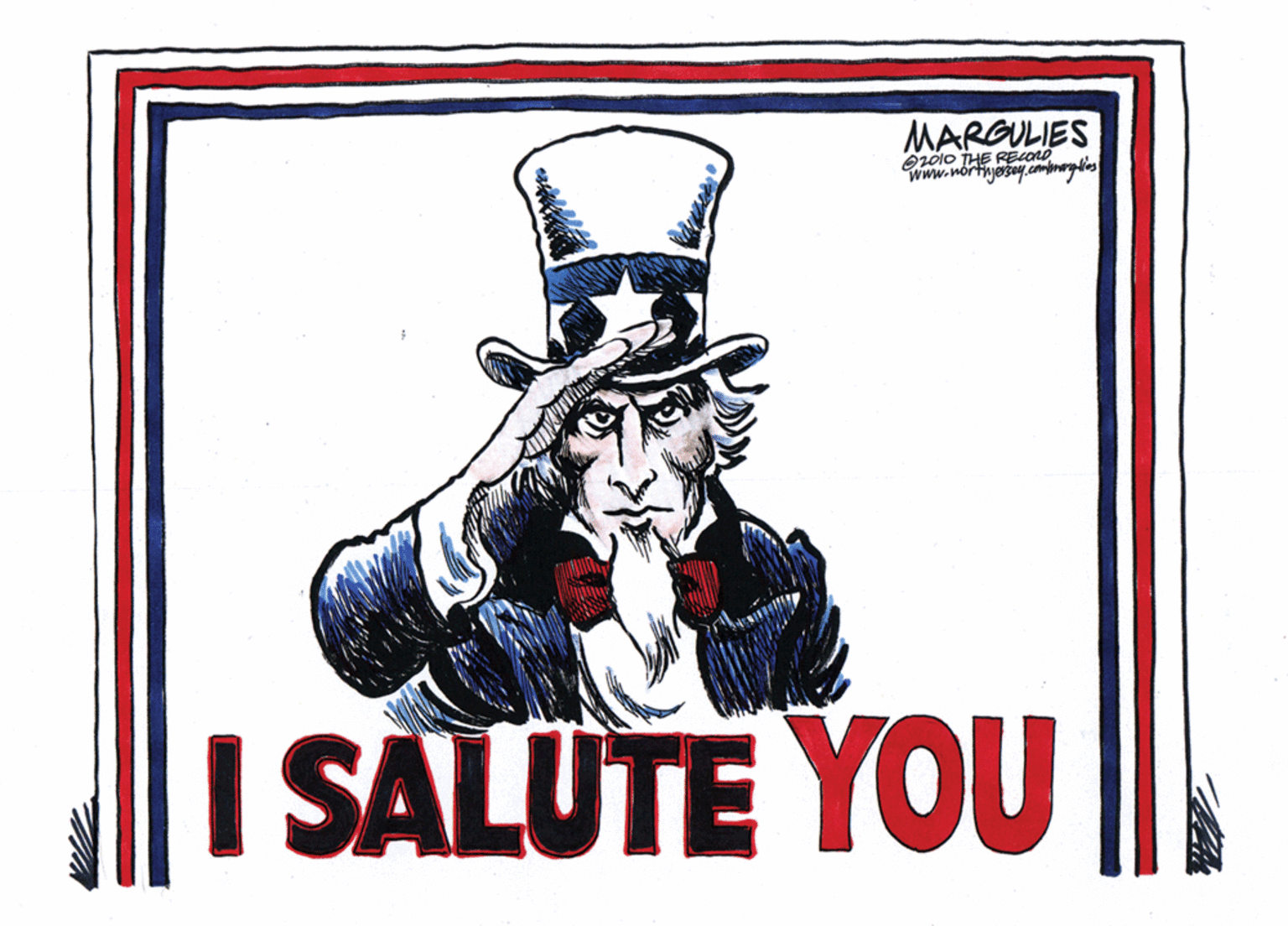 Symbol OCR: MARGULIES THE RECORD I SALUTE YOU MARGULIES THE RECORD I SALUTE YOU