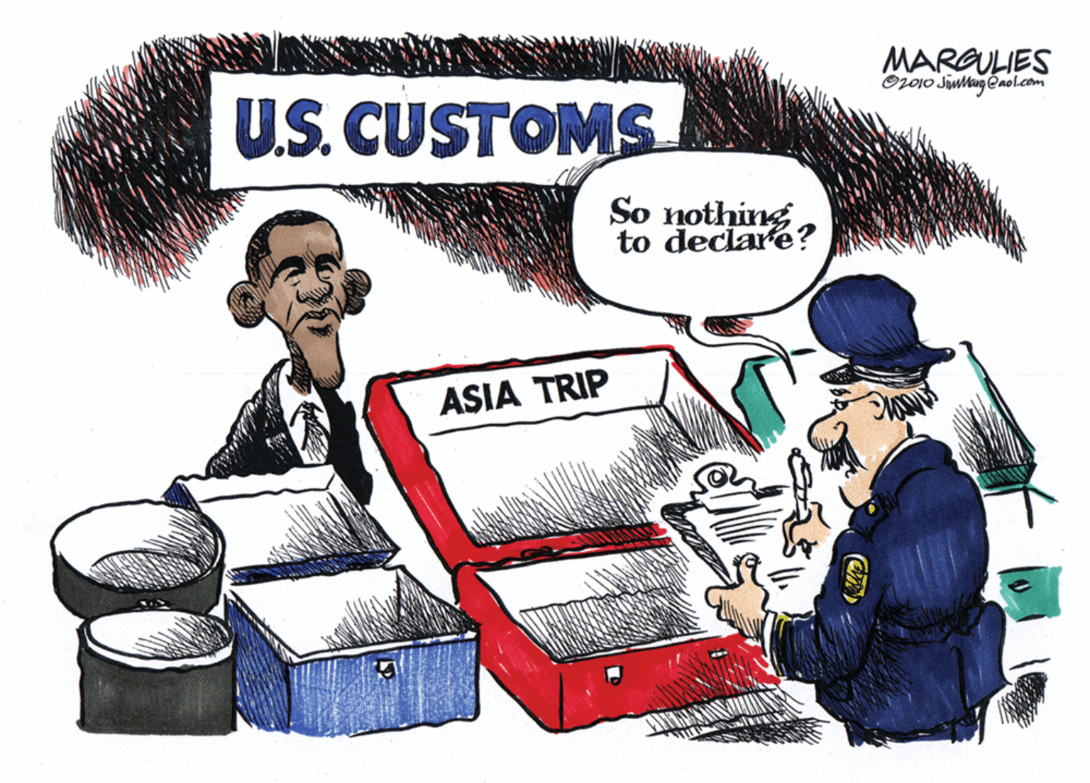 Humour OCR: MARGULIES Op010 Jimagenol.com U.S. CUSTOMS So nothing to declare? ASIA TRIP MARGULIES Op010 Jimagenol.com U.S. CUSTOMS So nothing to declare? ASIA TRIP