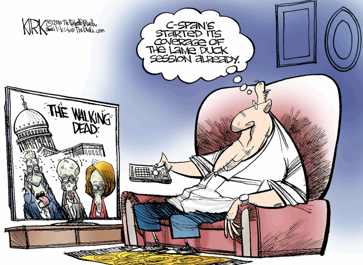 People OCR: C-SPAN'S STARTED rTS CovERaGe OF THe LAME DUCK SESSION ALREADY. KIRK Gai kiko THD.com THE WALKING DEAD C-SPAN'S STARTED rTS CovERaGe OF THe LAME DUCK SESSION ALREADY. KIRK Gai kiko THD.com THE WALKING DEAD