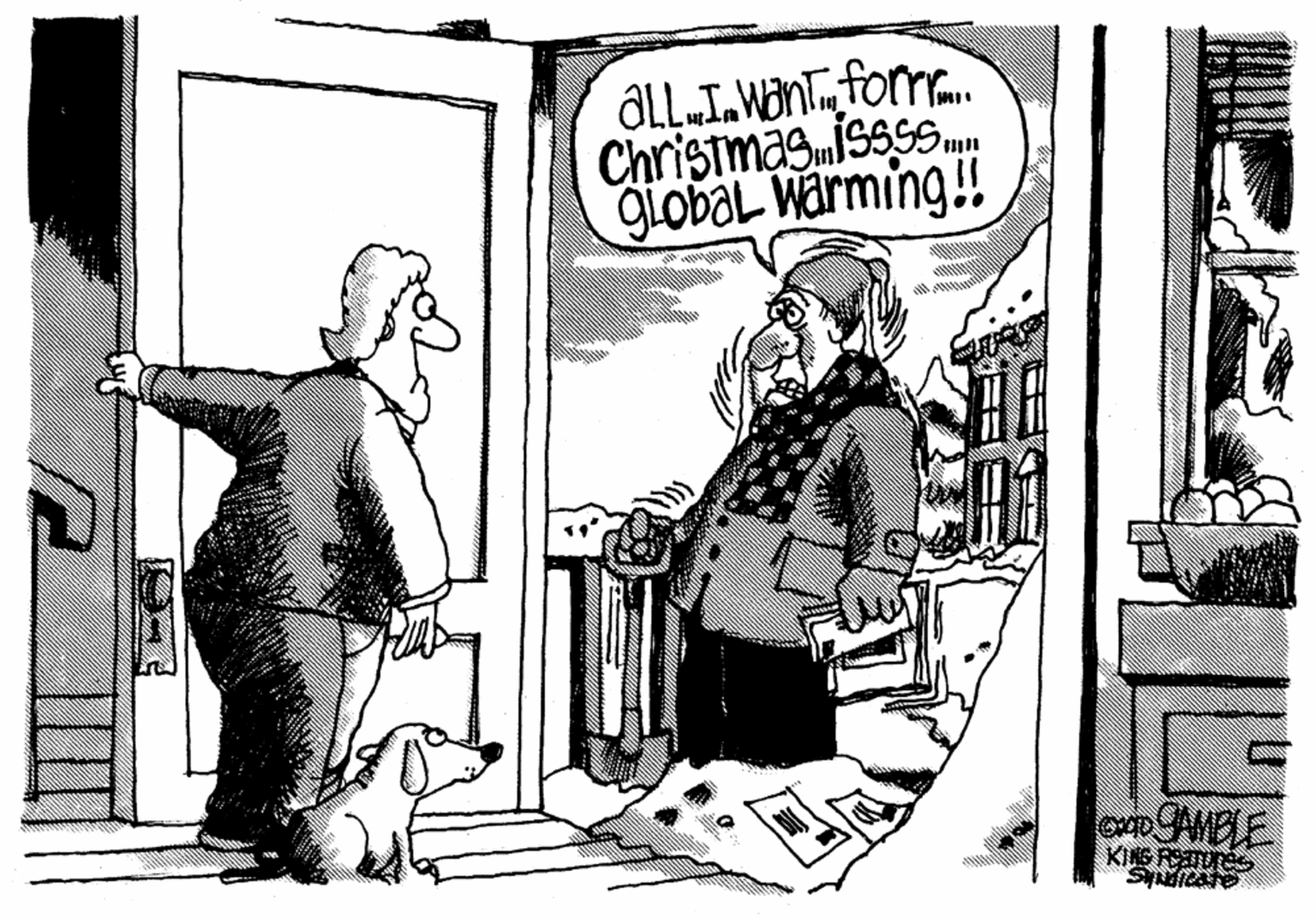 Parallel OCR: aLL I.WaNTforr. Christmagisss. gLobal Warming! OXD AMBLE KING FETUTES aLL I.WaNTforr. Christmagisss. gLobal Warming! OXD AMBLE KING FETUTES