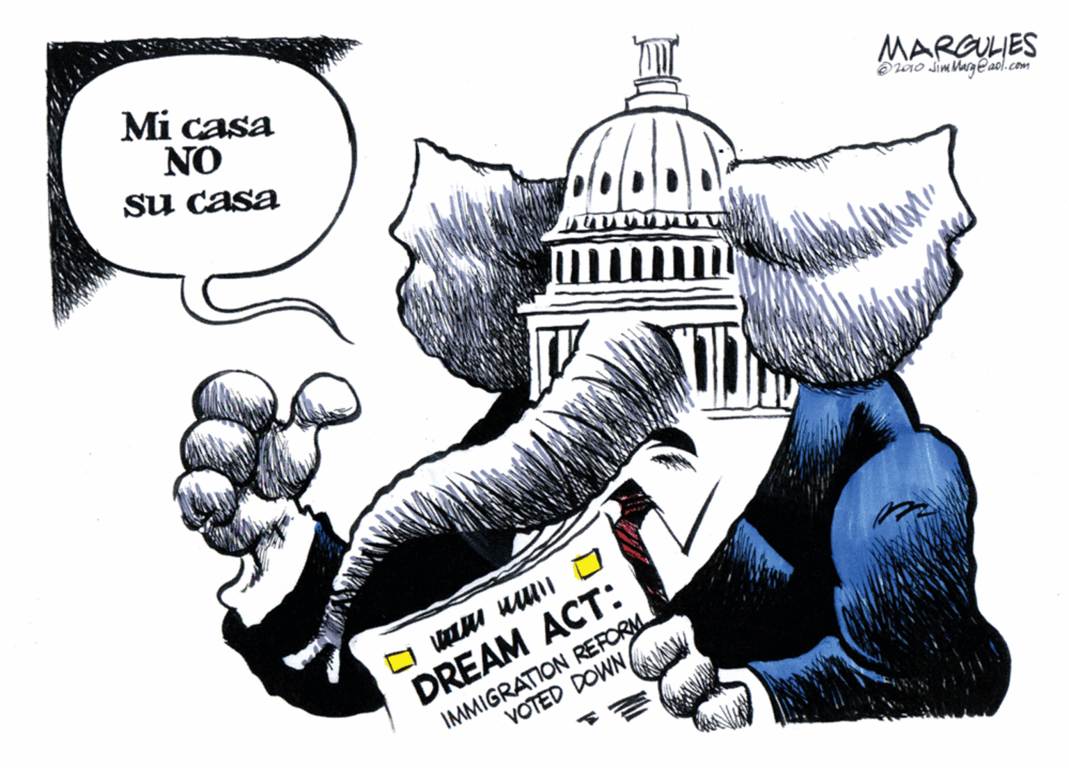 Fiction OCR: Mi casa NO su casa MARGUHES Ono dim Margeaol.com IMMIGRATION REFORM VOTED DOWN DREAM ACT: Mi casa NO su casa MARGUHES Ono dim Margeaol.com IMMIGRATION REFORM VOTED DOWN DREAM ACT: