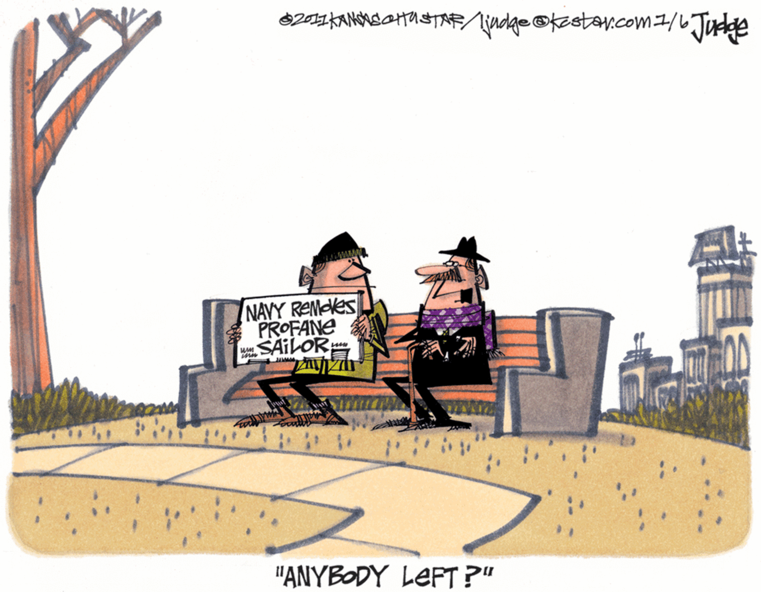 Event OCR: NAVY REMles PROFANE SAILOR "ANYBODY LEFT ?" NAVY REMles PROFANE SAILOR "ANYBODY LEFT ?"