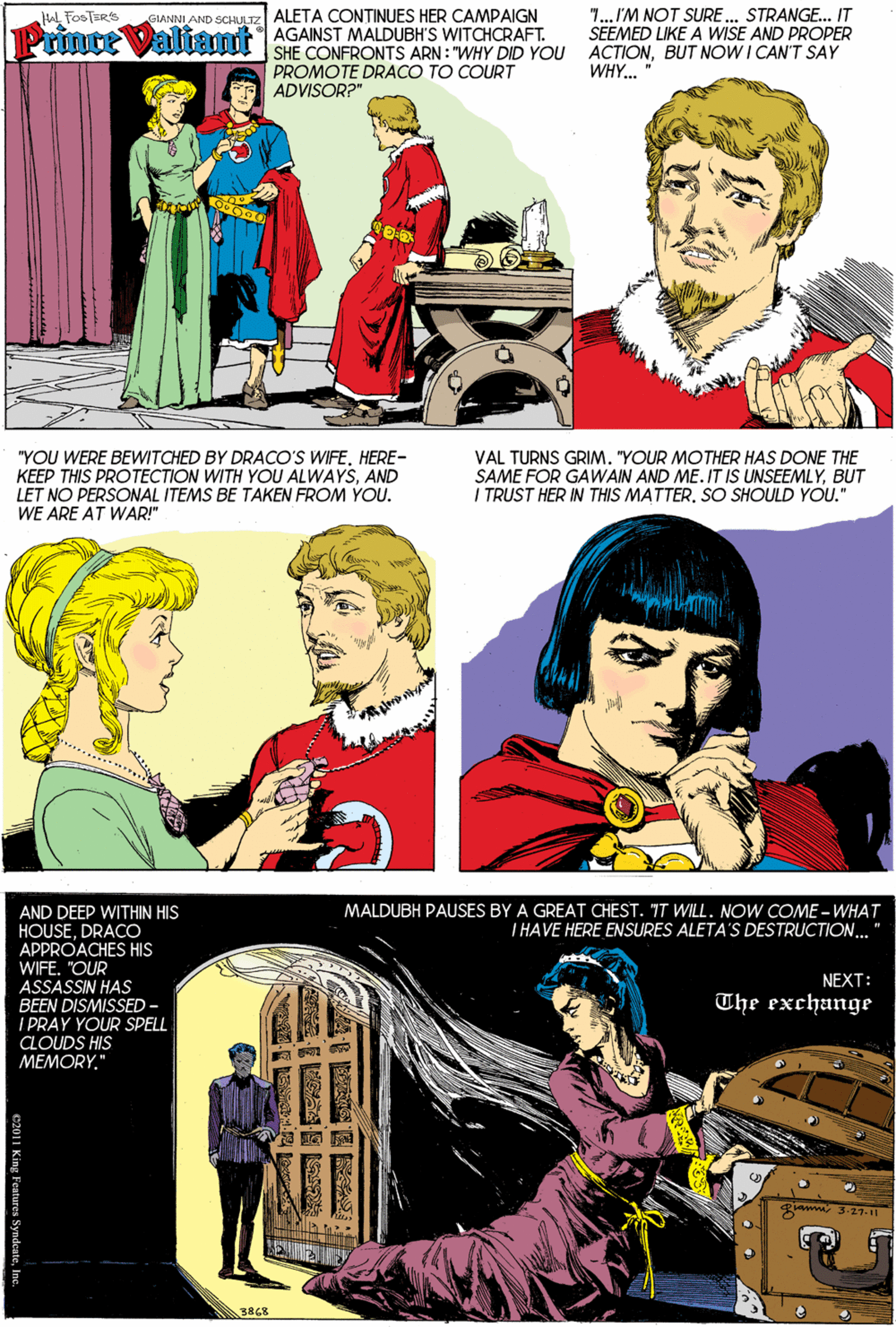 Sharing OCR: HAL FOSTSRS GIANNI AND SCHJLIZ ALETA CONTINUES HER CAMPAIGN 7. I'M NOT SURE. STRANGE. IT SEEMED LIKE A WISE AND PROPER Prumt Vabravnor SHE CONFRONTS ARN: WHY DID YOU ACTIONBUT NOWI CAN'T SAY AGAINST MALDUBH'S WITCHCRAFT. PROMOTE DRACO TO COURT ADVISOR?" WHY. "YOU WERE BEWITCHED BY DRACO'S WIFEHERE- KEEP THIS PROTECTION WITH YOU ALWAYSAND LET NO PERSONAL ITEMS BE TAKEN FROM YOU. WE ARE AT WAR!" VAL TURNS GRIM. YOUR MOTHER HAS DONE THE SAME FOR GAWAIN AND ME. IT IS UNSEEMLYBUT I TRUST HER IN THIS MATTERSO SHOULD YOU." AND DEEP WITHIN HIS HOUSEDRACO APPROACHES HIS MALDUBH PAUSES BY A GREAT CHEST. TT WILL. NOW COME – WHAT T HAVE HERE ENSURES ALETA'S DESTRUCTION. WIFE. "OUR ASSASSIN HAS BEEN DISMISSED - I PRAY YOUR SPELL NEXT: The exchunge CLOUDS HIS MEMORY." 3868 HAL FOSTSRS GIANNI AND SCHJLIZ ALETA CONTINUES HER CAMPAIGN 7. I'M NOT SURE. STRANGE. IT SEEMED LIKE A WISE AND PROPER Prumt Vabravnor SHE CONFRONTS ARN: WHY DID YOU ACTIONBUT NOWI CAN'T SAY AGAINST MALDUBH'S WITCHCRAFT. PROMOTE DRACO TO COURT ADVISOR?" WHY. "YOU WERE BEWITCHED BY DRACO'S WIFEHERE- KEEP THIS PROTECTION WITH YOU ALWAYSAND LET NO PERSONAL ITEMS BE TAKEN FROM YOU. WE ARE AT WAR!" VAL TURNS GRIM. YOUR MOTHER HAS DONE THE SAME FOR GAWAIN AND ME. IT IS UNSEEMLYBUT I TRUST HER IN THIS MATTERSO SHOULD YOU." AND DEEP WITHIN HIS HOUSEDRACO APPROACHES HIS MALDUBH PAUSES BY A GREAT CHEST. TT WILL. NOW COME – WHAT T HAVE HERE ENSURES ALETA'S DESTRUCTION. WIFE. "OUR ASSASSIN HAS BEEN DISMISSED - I PRAY YOUR SPELL NEXT: The exchunge CLOUDS HIS MEMORY." 3868