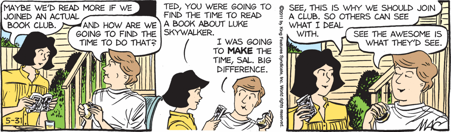Sharing OCR: MAYBE WE'D READ MORE IF WE JOINED AN ACTUAL BOOK CLUB. AND HOW ARE WE A BOOK ABOUT LUKE GOING TO FIND THE SKYWALKER. TIME TO DO THAT? TEDYOU WERE GOING TO FIND THE TIME TO READ SEETHIS IS WHY WE SHOULD JOIN A CLUB. SO OTHERS CAN SEE WHAT I DEAL WITH. SEE THE AWESOME IS WHAT THEYD SEE. I WAS GOING TO MAKE THE TIMESAL. BIG DIFFERENCE. MA MAYBE WE'D READ MORE IF WE JOINED AN ACTUAL BOOK CLUB. AND HOW ARE WE A BOOK ABOUT LUKE GOING TO FIND THE SKYWALKER. TIME TO DO THAT? TEDYOU WERE GOING TO FIND THE TIME TO READ SEETHIS IS WHY WE SHOULD JOIN A CLUB. SO OTHERS CAN SEE WHAT I DEAL WITH. SEE THE AWESOME IS WHAT THEYD SEE. I WAS GOING TO MAKE THE TIMESAL. BIG DIFFERENCE. MA
