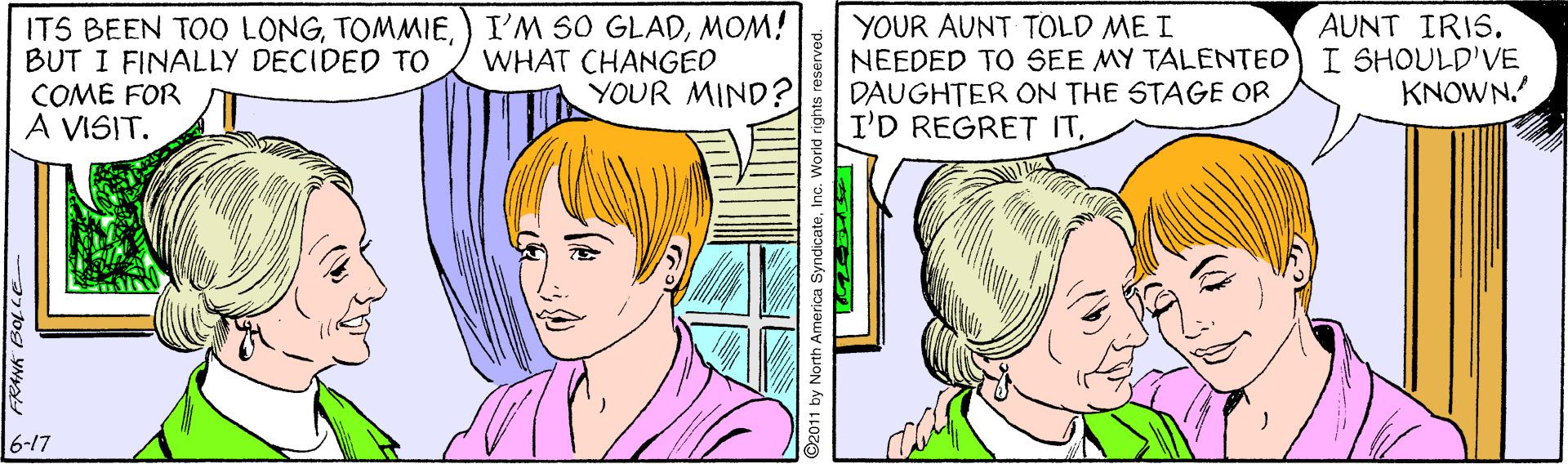Neck OCR: ITS BEEN TOO LONGMOM! BUT I FINALLY DECIDED TO COME FOR A VISIT. YOUR AUNT TOLD ME I NEEDED TO SEE MY TALENTED) I SHOULD'VE DAUGHTER ON THE STAGE OR I'D REGRET ITAUNT IRIS. WHAT CHANGED YOUR MIND? KNOWN. 6-17 ITS BEEN TOO LONG) I'M SO GLADMOM! BUT I FINALLY DECIDED TO COME FOR A VISIT. YOUR AUNT TOLD ME I NEEDED TO SEE MY TALENTED) I SHOULD'VE DAUGHTER ON THE STAGE OR I'D REGRET ITAUNT IRIS. WHAT CHANGED YOUR MIND? KNOWN. 6-17