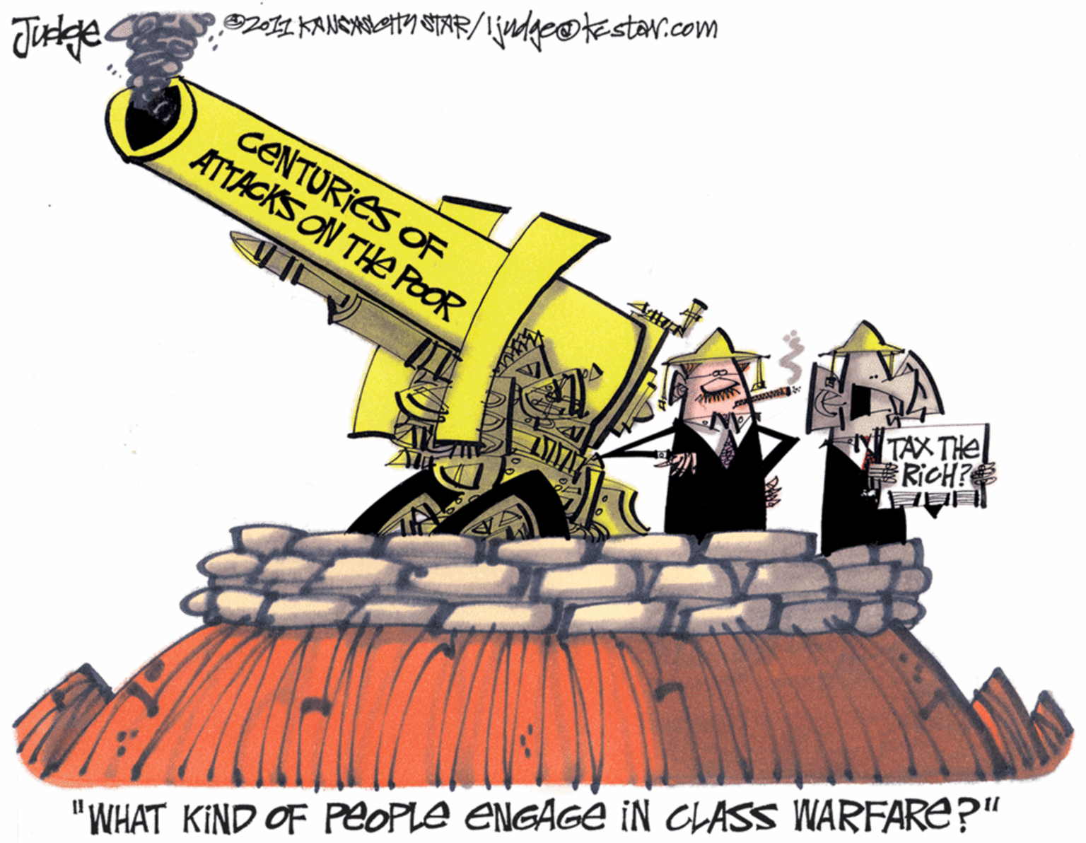 Cylinder OCR: E21 KANONDATI STAR/ljudge@kestav.com CENTURIES OF ATTACKSON THE PoOR TAX THE RicH? "WHAT KIND OF PEOPLE ENGAGE IN CLASS WARFARE?" E21 KANONDATI STAR/ljudge@kestav.com CENTURIES OF ATTACKSON THE PoOR TAX THE RicH? "WHAT KIND OF PEOPLE ENGAGE IN CLASS WARFARE?"