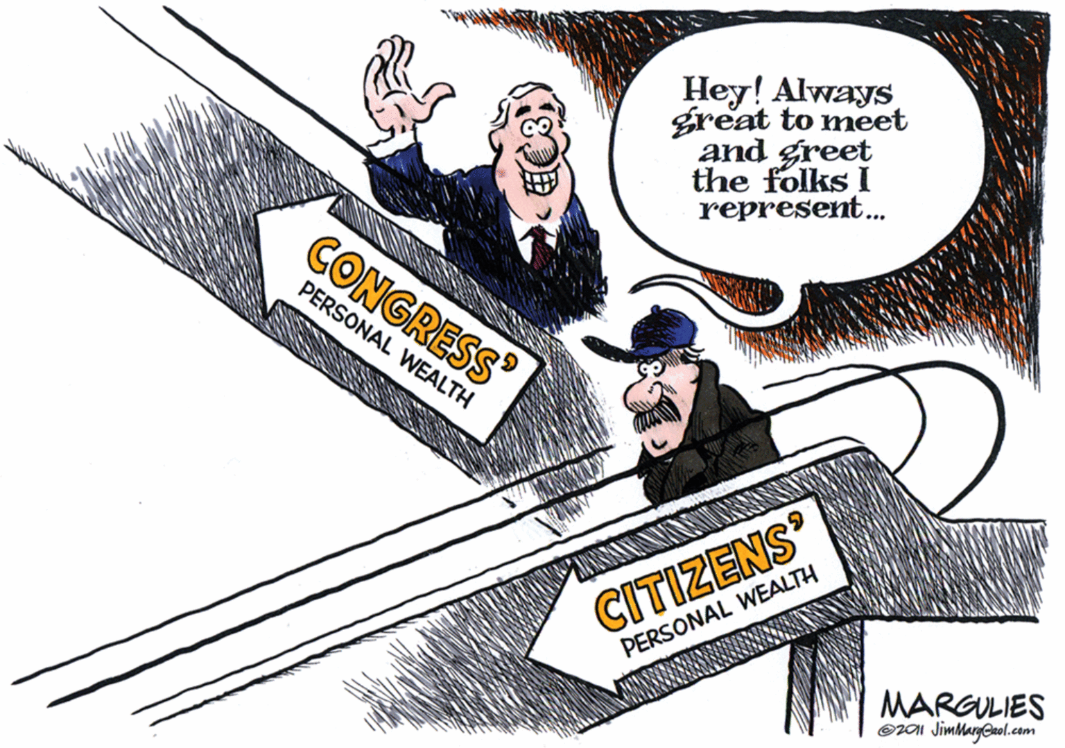 Comic book OCR: Hey! Always great to meet and greet the folks I represent. CONGRESS PERSONAL WEALTH CITIZENS’ PERSONAL WEALTH MARGULIES O201 JimMargeaol.com Hey! Always great to meet and greet the folks I represent. CONGRESS PERSONAL WEALTH CITIZENS’ PERSONAL WEALTH MARGULIES O201 JimMargeaol.com