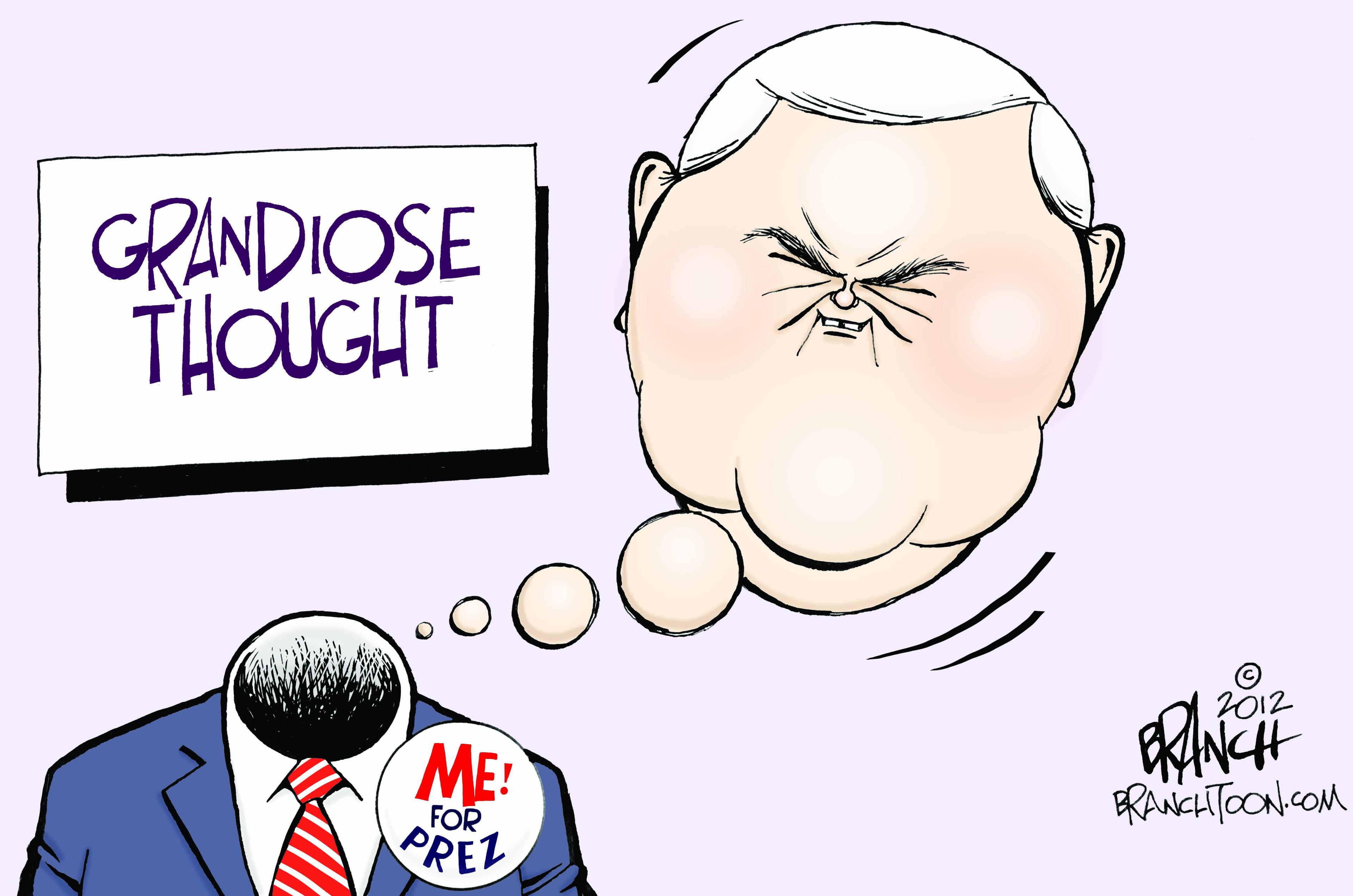 Drawing OCR: GRANDIOSE THOUGHT 2012 ME RANCLITOONCOM FOR PREZ GRANDIOSE THOUGHT 2012 ME RANCLITOONCOM FOR PREZ