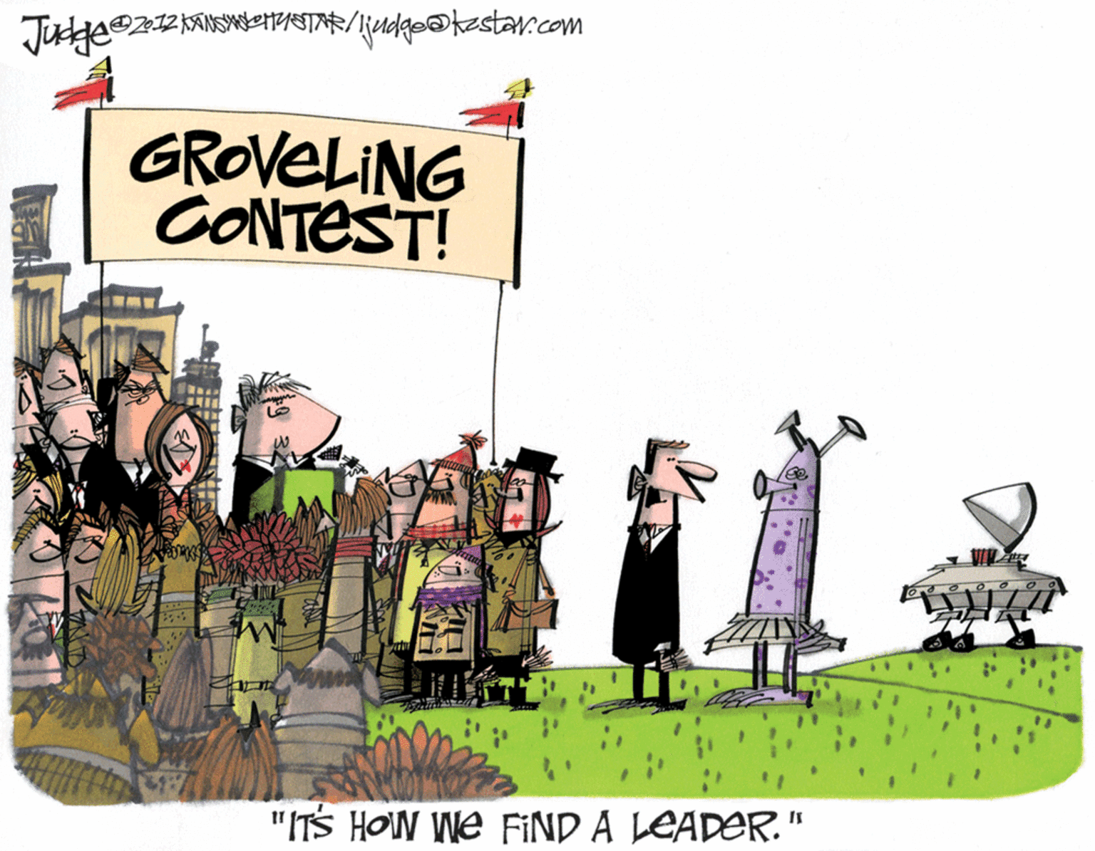 Graphic design OCR: /jecdpp@kzstar.com GROVELING CONTEST! "ITS HOW We FiIND A LEADER." /jecdpp@kzstar.com GROVELING CONTEST! "ITS HOW We FiIND A LEADER."