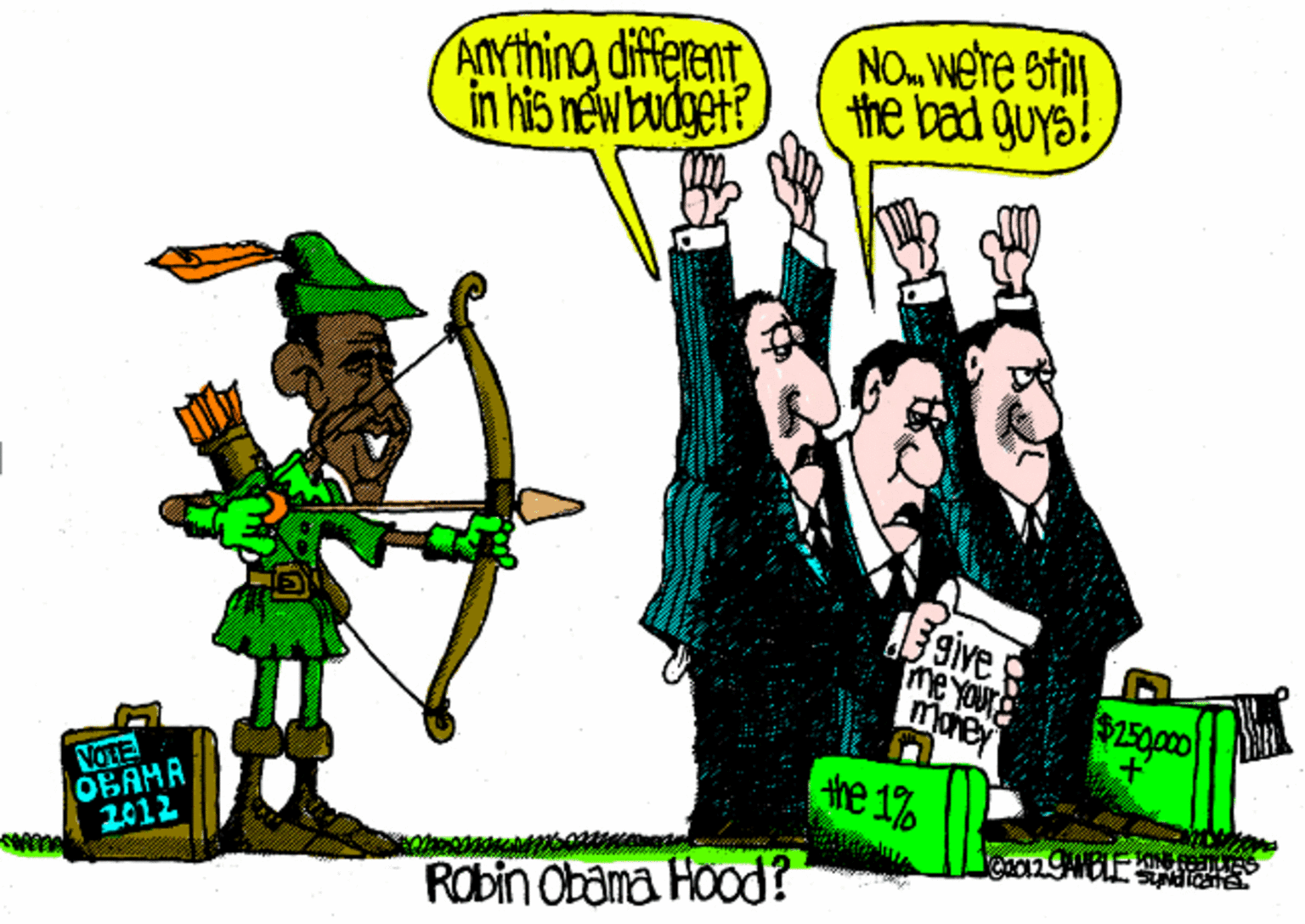 Event OCR: AMYthing different in his new budget? NOWere stil the bad guys! AF give me Your maney ?? NOTE OBAMA 2012 Robin Obama Hood? AMYthing different in his new budget? NOWere stil the bad guys! AF give me Your maney ? ? NOTE OBAMA 2012 Robin Obama Hood?