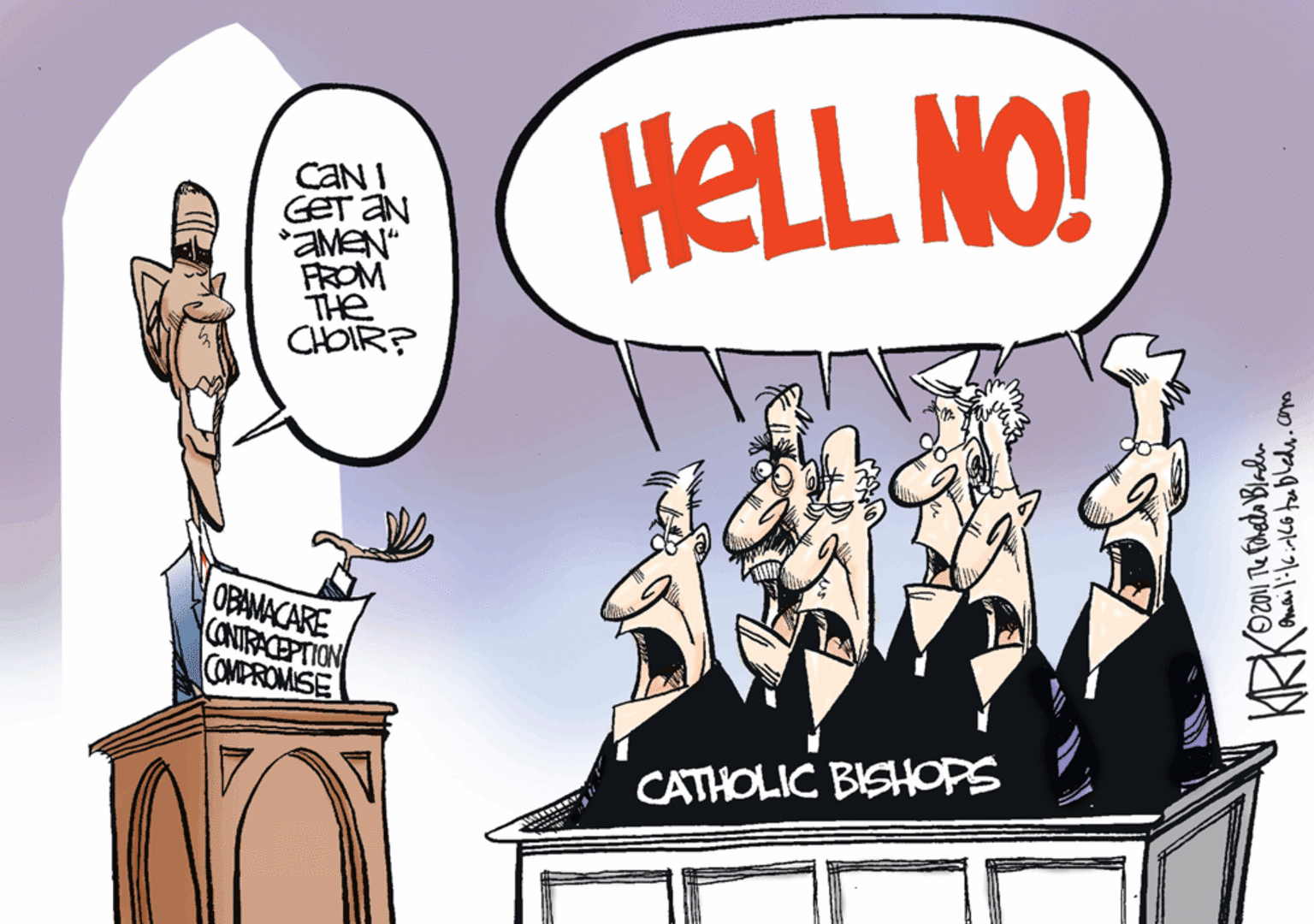 Event OCR: CAN I GET AN *AMEN" FROM THe CHOIR? HELL NO! OBAMACARE CONTRACEPTION COMPROMISE CATHOLIC BISHOPS CAN I GET AN *AMEN" FROM THe CHOIR? HELL NO! OBAMACARE CONTRACEPTION COMPROMISE CATHOLIC BISHOPS