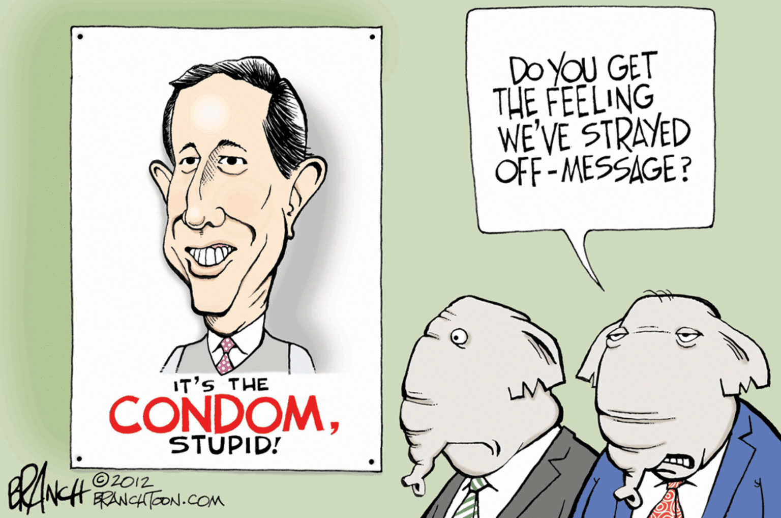 Human OCR: DO YOU GET THE FEELING WE'VE STRAYED OFF-MESSAGE? IT'S THE CONDOMSTÚPID! ©2012 ERANCHTOON.COM DO YOU GET THE FEELING WE'VE STRAYED OFF-MESSAGE? IT'S THE CONDOMSTÚPID! ©2012 ERANCHTOON.COM