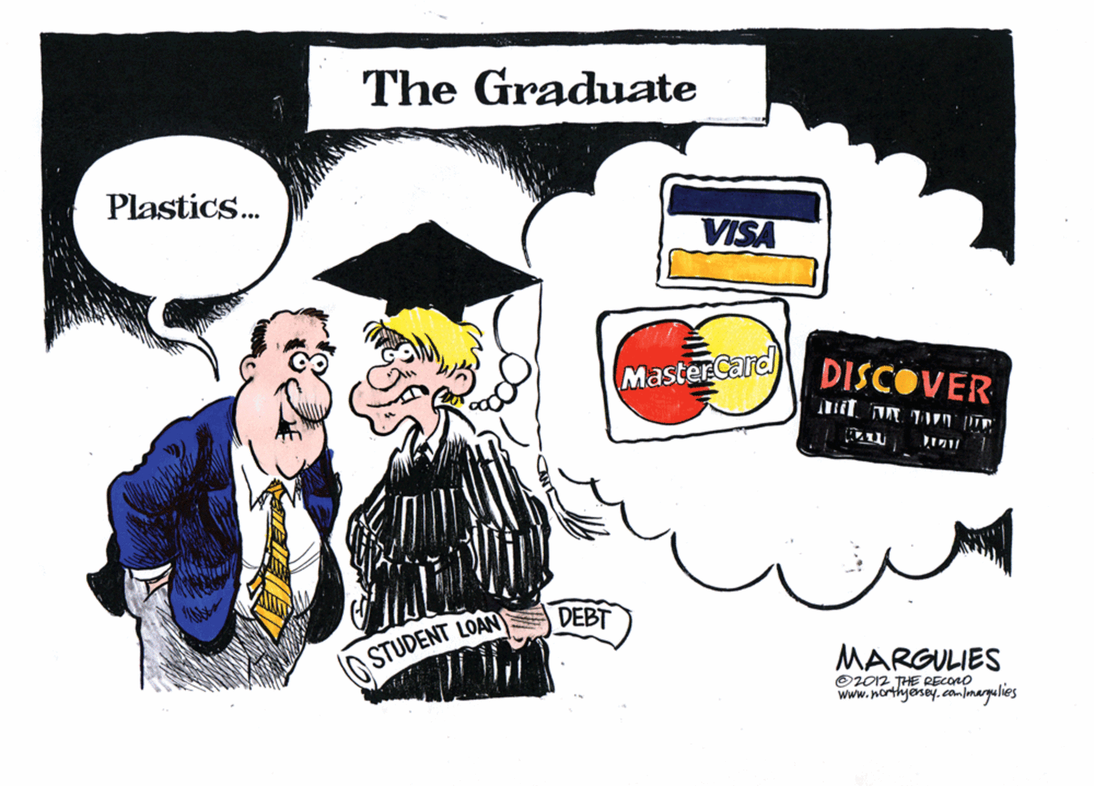 Pleased OCR: The Graduate Plastics. VISA MasterCard) DISCOVER DEBT STUDENT LOAN MARGULIES O2012 THE RECOLO www.northyeney.comlmargulies The Graduate Plastics. VISA MasterCard) DISCOVER DEBT STUDENT LOAN MARGULIES O2012 THE RECOLO www.northyeney.comlmargulies