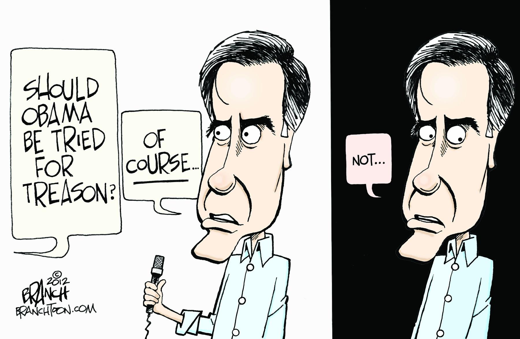 Illustration OCR: SHOULD OBAMA BE TRIED OF FOR COURSE TREASON? NOT... 2012 RANCHTEON.COM SHOULD OBAMA BE TRIED OF FOR COURSE TREASON? NOT... 2012 RANCHTEON.COM