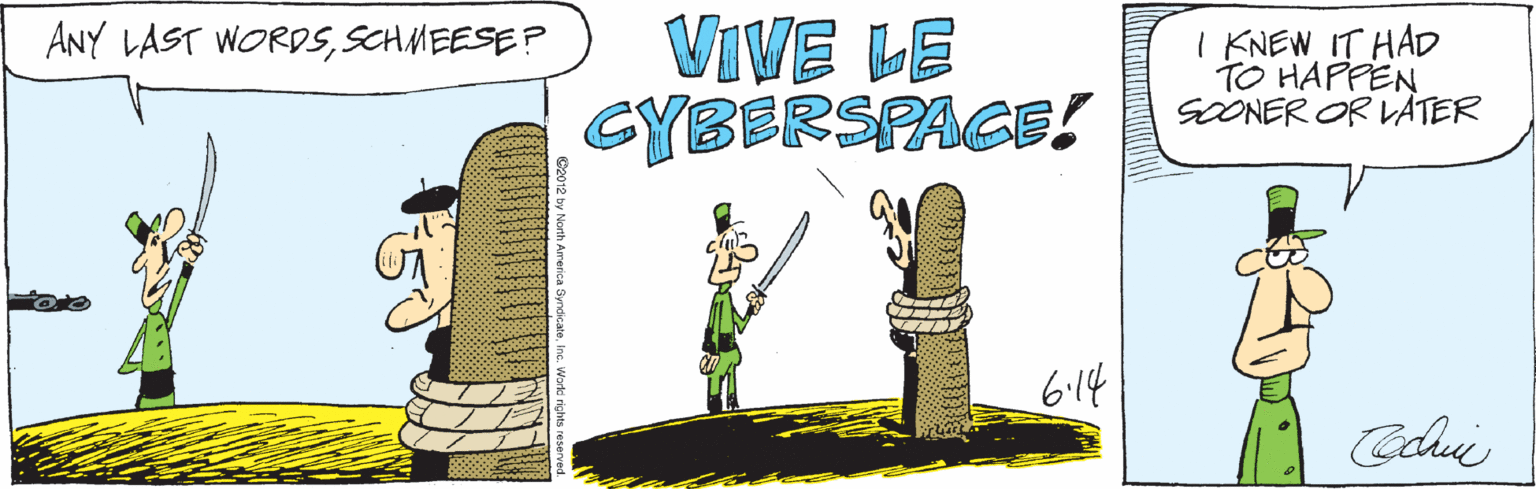 Parallel OCR: ANY LAST WORDSSCHMEESE ? VIVE LE GYBERSPAGE! I KNEW IT HAD TO HAPPEN SOONER OR VATER 614 ANY LAST WORDSSCHMEESE ? VIVE LE GYBERSPAGE! I KNEW IT HAD TO HAPPEN SOONER OR VATER 614