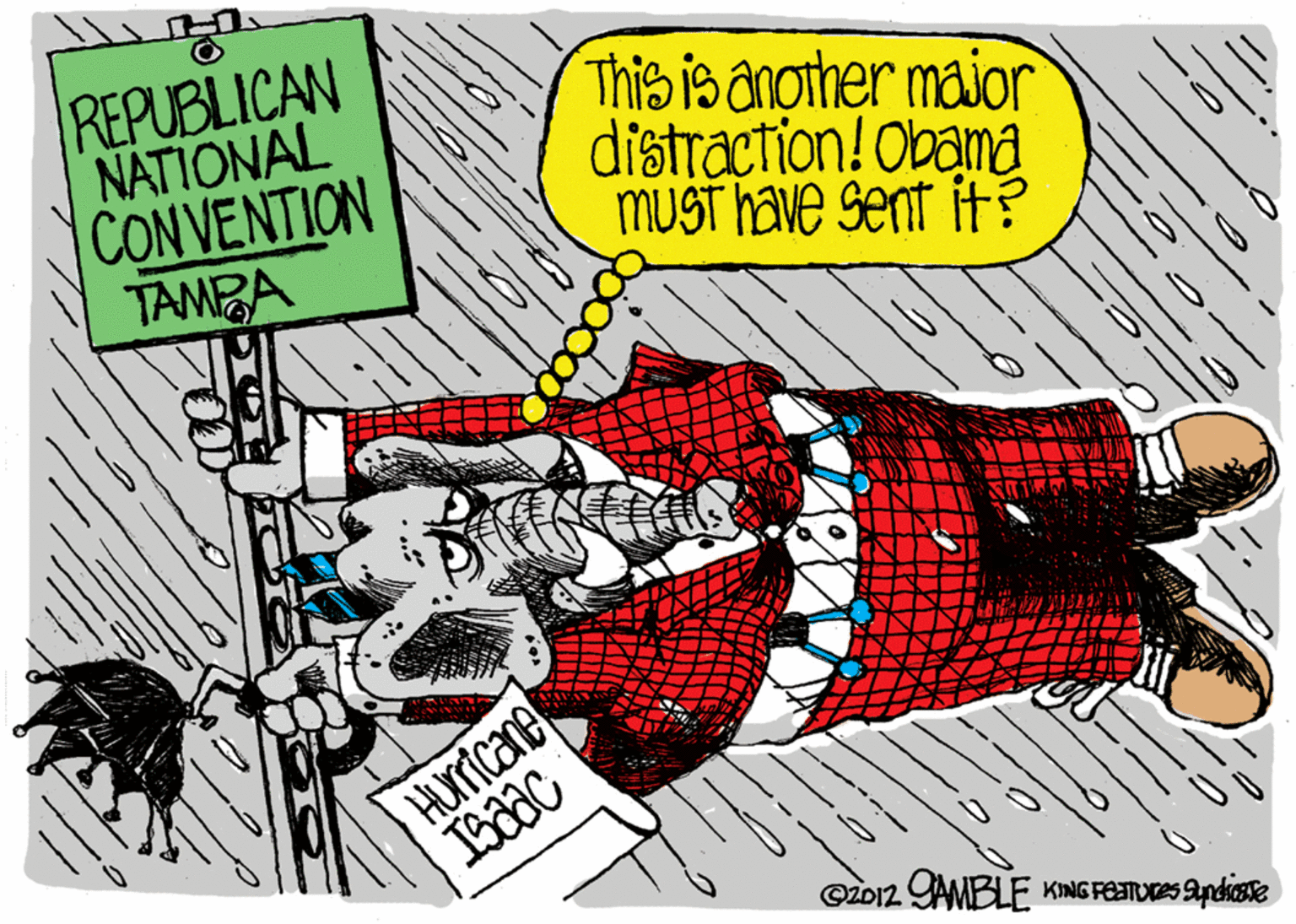 Sharing OCR: REPUBLICAN NATIONAL CONVENTION TAMBA This is another maior distraction! Obama MUST have sent it? HUrricane Isaac C2012 AMBLE KinIG FESTUES ndisse REPUBLICAN NATIONAL CONVENTION TAMBA This is another maior distraction! Obama MUST have sent it? HUrricane Isaac C2012 AMBLE KinIG FESTUES ndisse