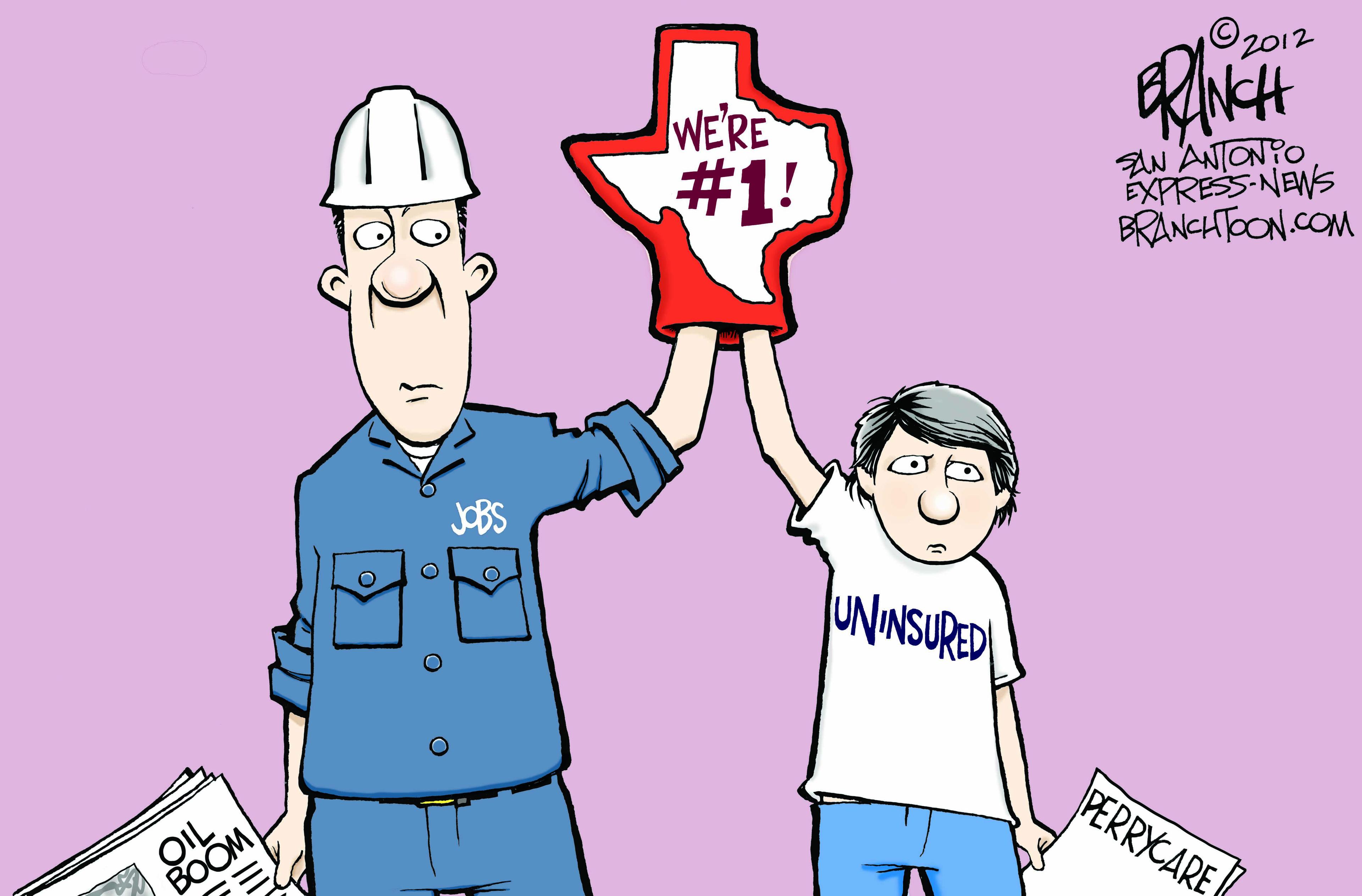Social group OCR: O2012 WE'RE #1! Ew ANTON?O EXPRESS NEWS BRANCHTOON.COM JOBS UNINSURED OIL BOOM PERRYCARE O2012 WE'RE #1! Ew ANTON?O EXPRESS NEWS BRANCHTOON.COM JOBS UNINSURED OIL BOOM PERRYCARE