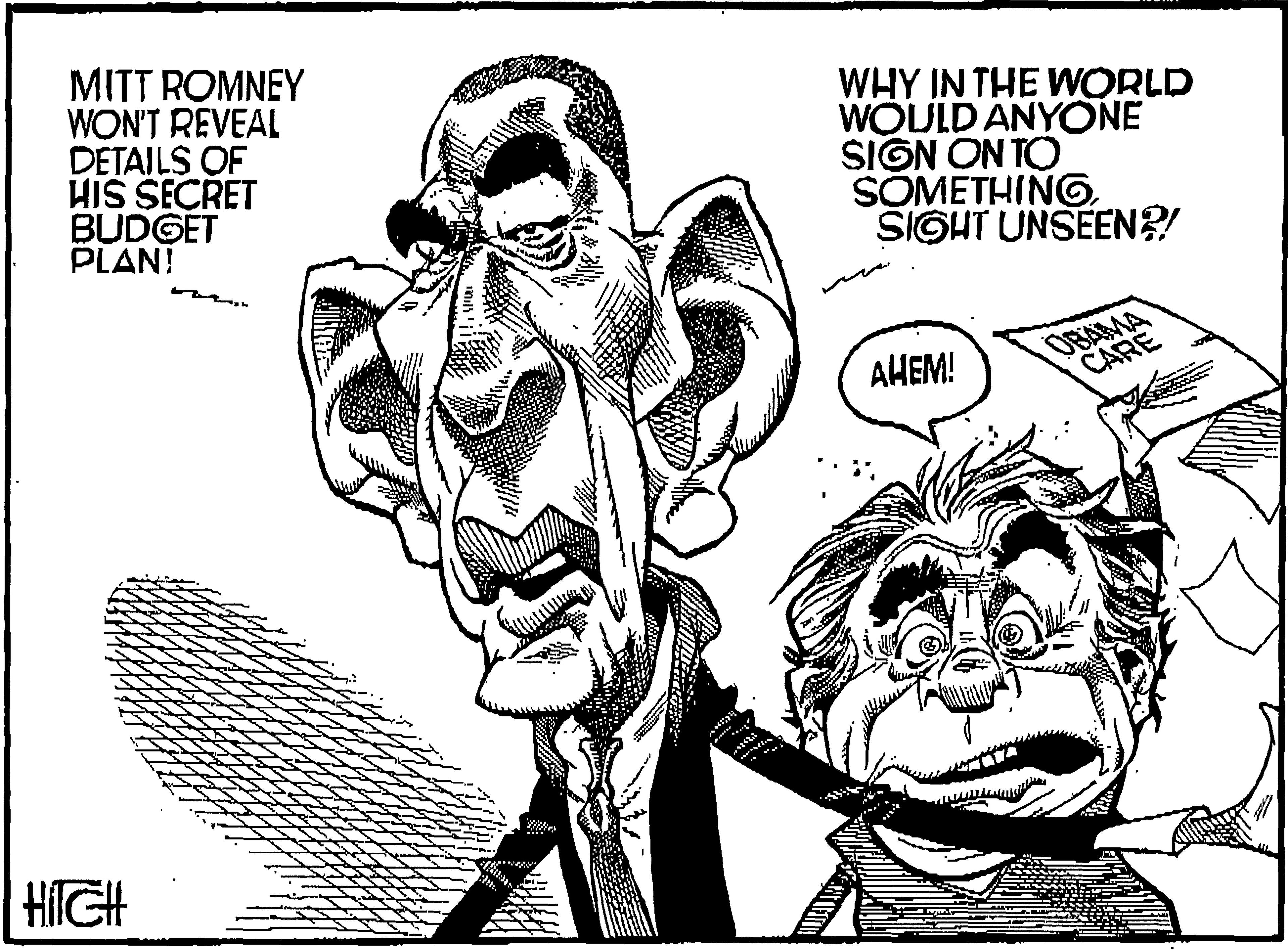 Humour OCR: MITT ROMNEY WON'T REVEAL DETAILS OF HIS SECRET BUDGET PLAN! WHY IN THE WNORLD WOULD ANYONE SOMETHINGSIGHT UNSEEN?! 0BAMA CARE AHEM! HIGH MITT ROMNEY WON'T REVEAL DETAILS OF HIS SECRET BUDGET PLAN! WHY IN THE WNORLD WOULD ANYONE SOMETHINGSIGHT UNSEEN?! 0BAMA CARE AHEM! HIGH