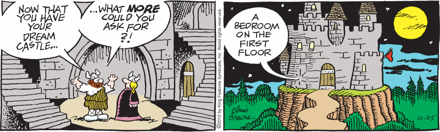 Parallel OCR: V NoW THAT .WHAT MORE YOU HAVE YOUR DREAM CASTLE. COLULD YOU AŠK FOR BEDROOM ON THE FIRST FLOOR Browne 10-25 V NoW THAT .WHAT MORE YOU HAVE YOUR DREAM CASTLE. COLULD YOU AŠK FOR BEDROOM ON THE FIRST FLOOR Browne 10-25