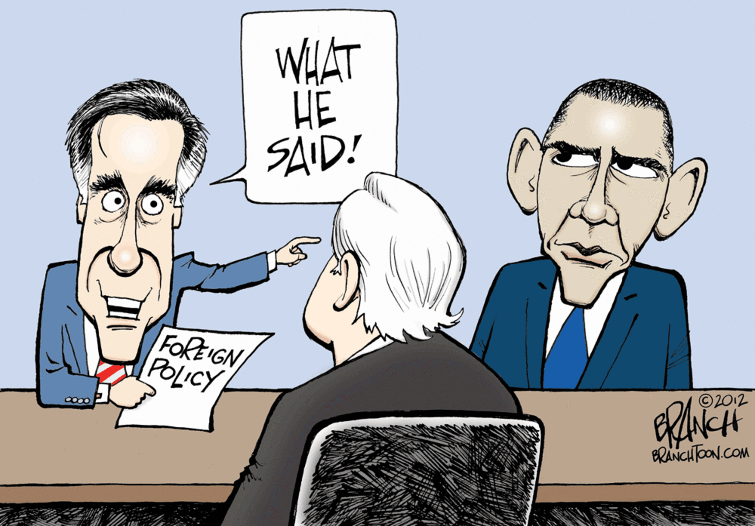 Gesture OCR: WHAT HE SAID! FOREIGN POLICY ©2012 PRANCHON.COM WHAT HE SAID! FOREIGN POLICY ©2012 PRANCHON.COM