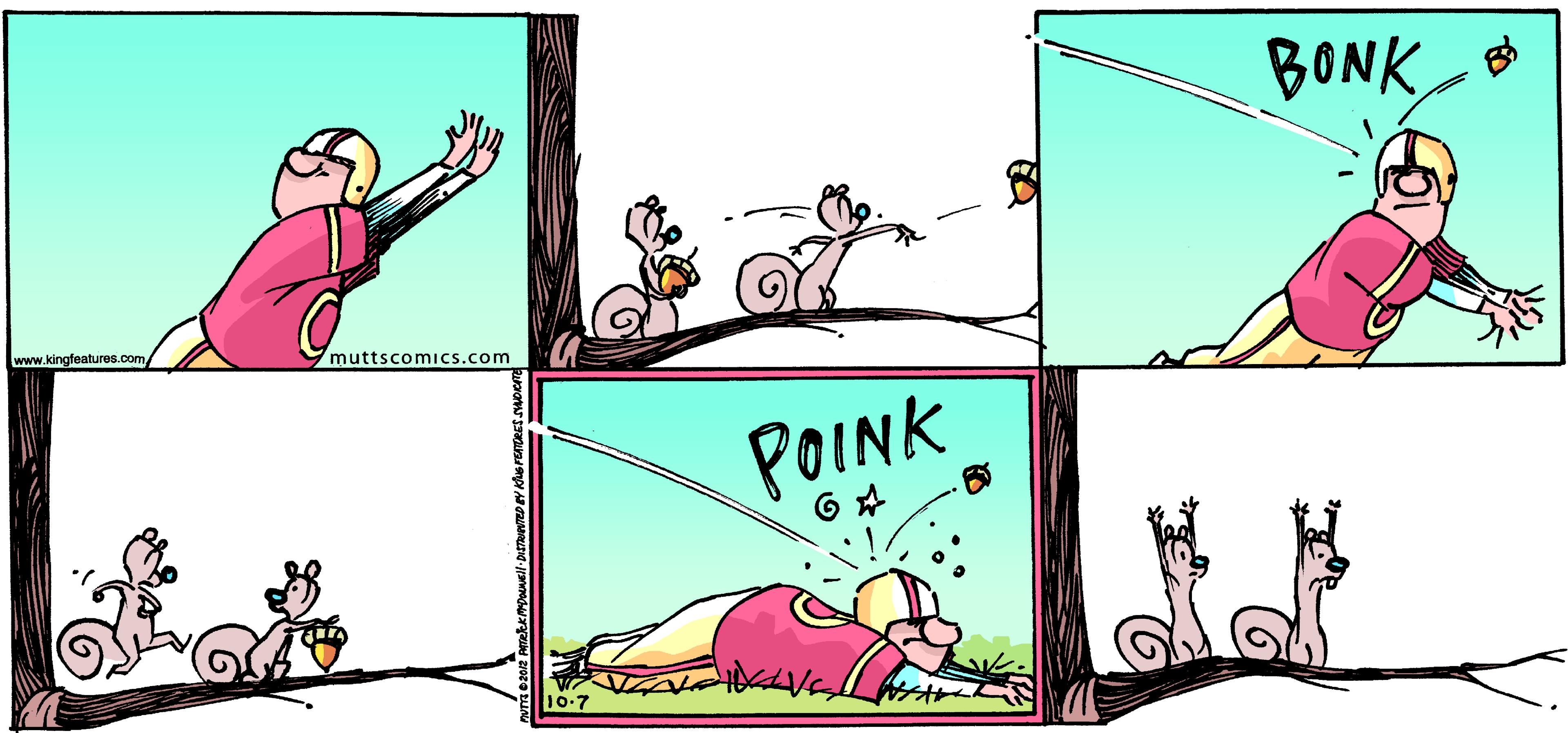 Window OCR: BONK www.kingfeatures.com muttscomiCs.com POINK BONK www.kingfeatures.com muttscomiCs.com POINK