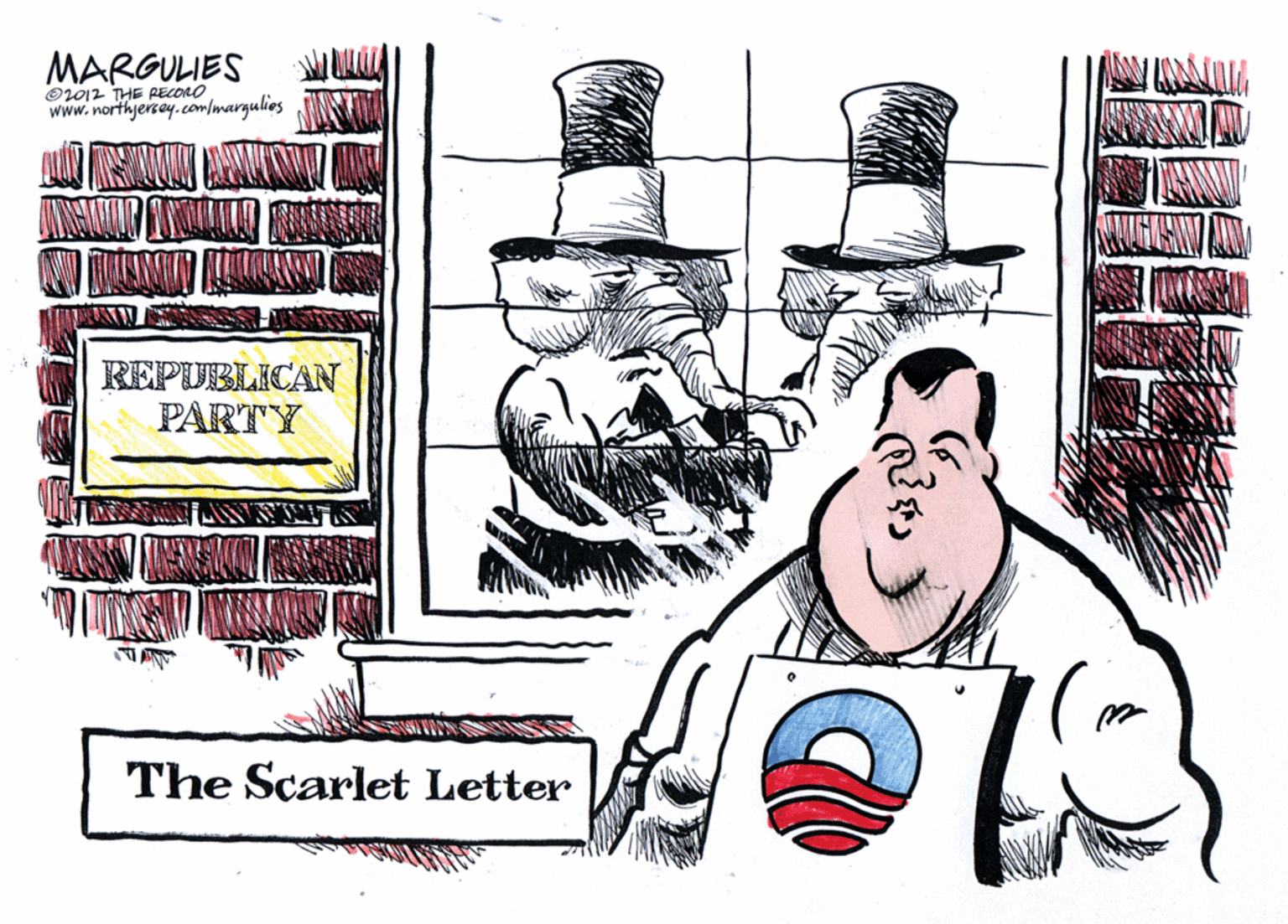 Magenta OCR: MARGULIES Or012 THE RECORO www.northjersey.com/margulios REPUBLICAN PARTY The Scarlet Letter MARGULIES Or012 THE RECORO www.northjersey.com/margulios REPUBLICAN PARTY The Scarlet Letter