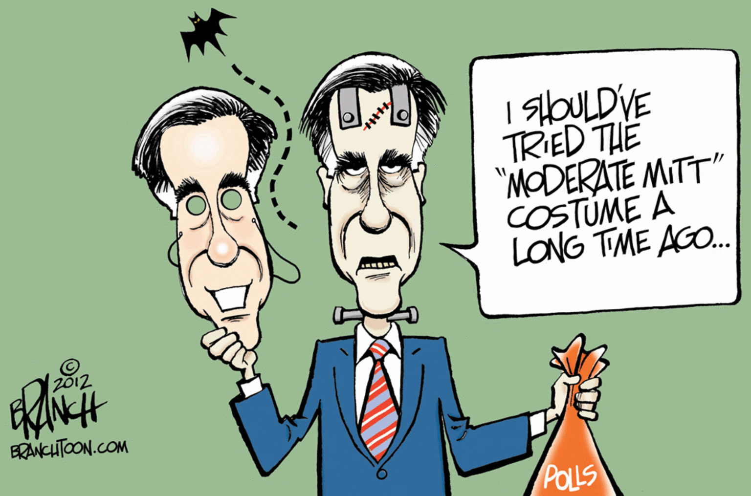 Happy OCR: I sloULDVE TRIED THE "MODERATE MITT" COSTÚME A LONG TIME AGO. ERANCHTOON.COM POLLS I sloULDVE TRIED THE "MODERATE MITT" COSTÚME A LONG TIME AGO. ERANCHTOON.COM POLLS