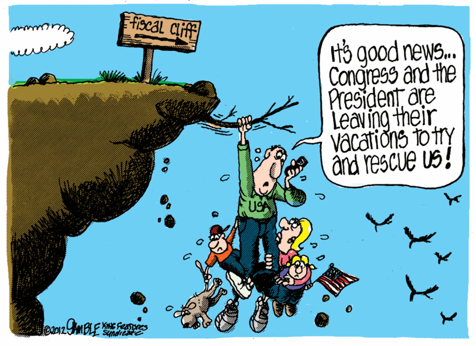 Line OCR: Fiscal Cliff H5 good news.. Congress and the Presidentare Leaving their vacations to try ând rescue us! 2YMBLE Sndre Fiscal Cliff H5 good news.. Congress and the Presidentare Leaving their vacations to try ând rescue us! 2YMBLE Sndre