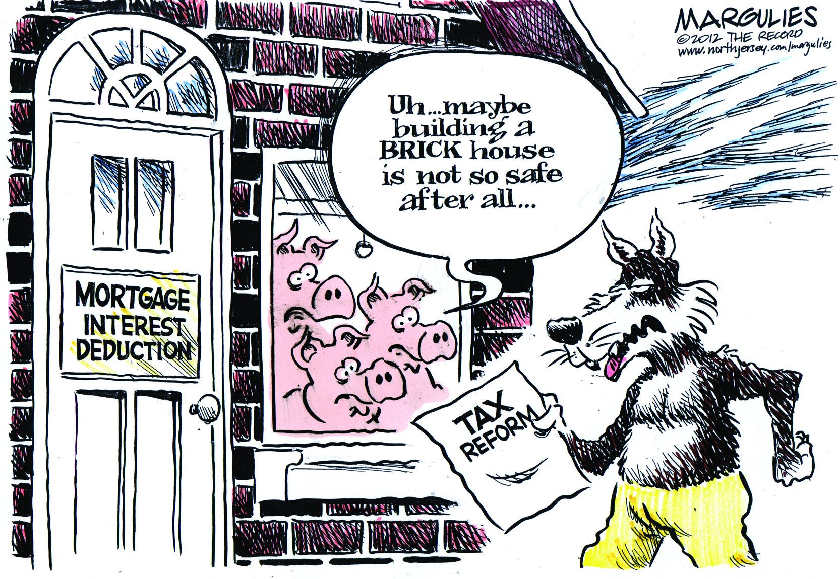 Line OCR: MARGULIES O2012 THE RECORD www.northjersay.com fmaryulies Uh.maybe building a BRICK house is not so safe after all... MORTGAGE INTEREST DEDUCTION TAX REFORM MARGULIES O2012 THE RECORD www.northjersay.com fmaryulies Uh.maybe building a BRICK house is not so safe after all... MORTGAGE INTEREST DEDUCTION TAX REFORM