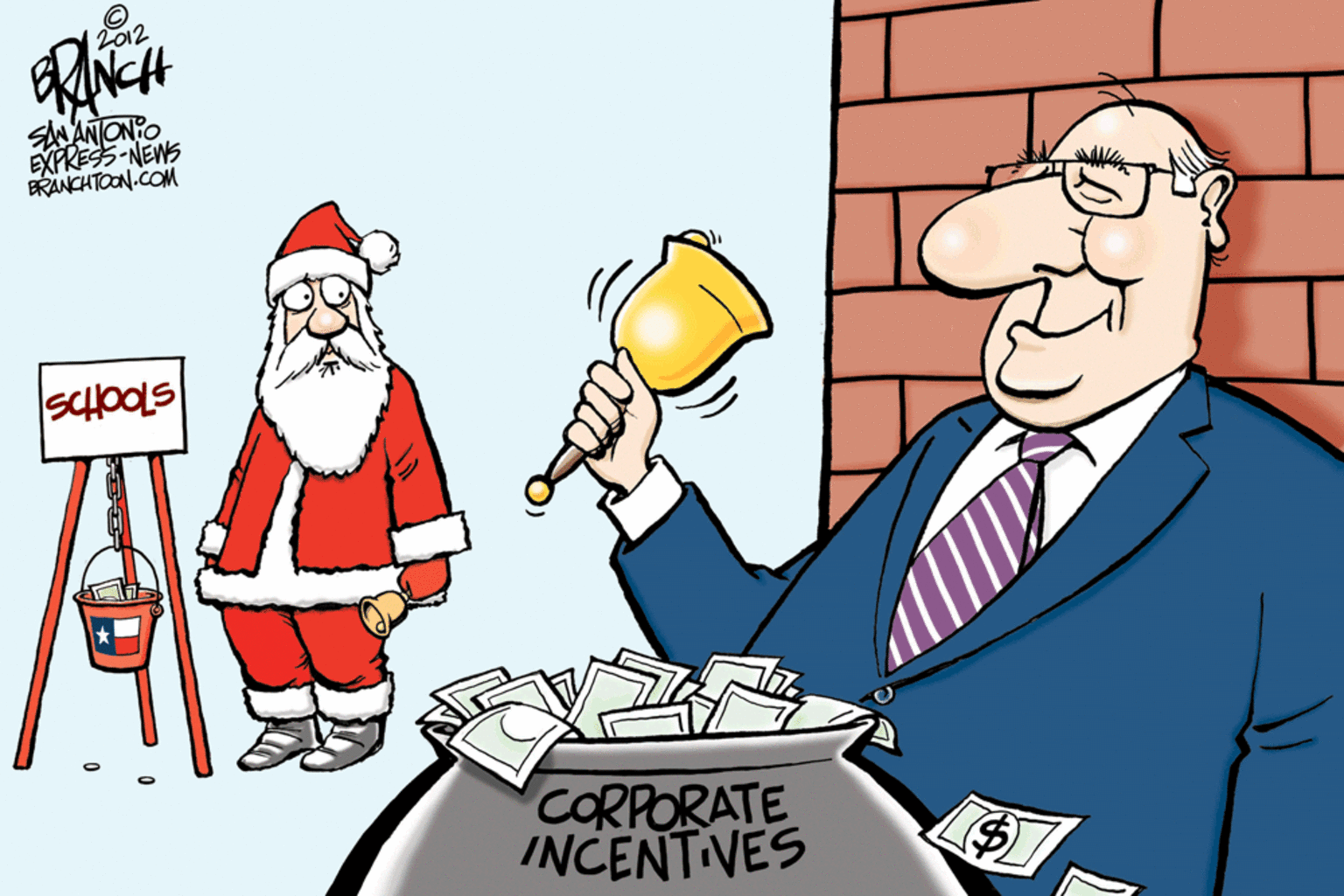 Illustration OCR: 12012 SANONYO EXPRES-NEWS ERANCHTOON.COM soths CORPORATE INCENTIVES 12012 SANONYO EXPRES-NEWS ERANCHTOON.COM soths CORPORATE INCENTIVES
