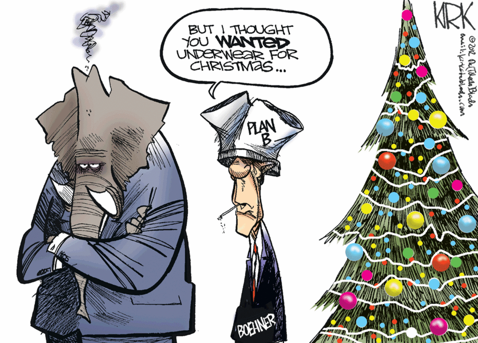 Evergreen OCR: KRK BUT ! THOUGHT YOU WANTED UNDERWEAR FOR CHRISTMAS... PLAN ENIGOSmait:kirkatublads.com KRK BUT ! THOUGHT YOU WANTED UNDERWEAR FOR CHRISTMAS... PLAN ENIGOS