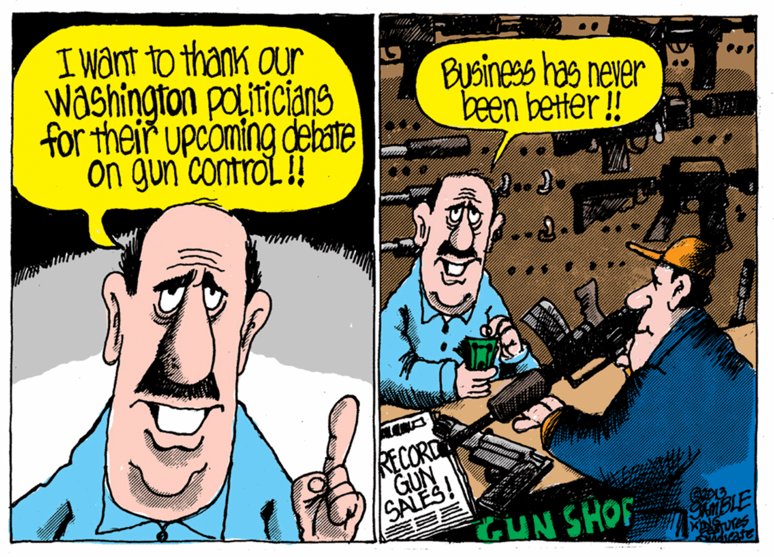 Font OCR: I Wart to thank our washington politicians for their upcoming debate on gun control.!! Business has never been better ! RECORD GUN SALES! GUN SHOF I Wart to thank our washington politicians for their upcoming debate on gun control.!! Business has never been better ! RECORD GUN SALES! GUN SHOF