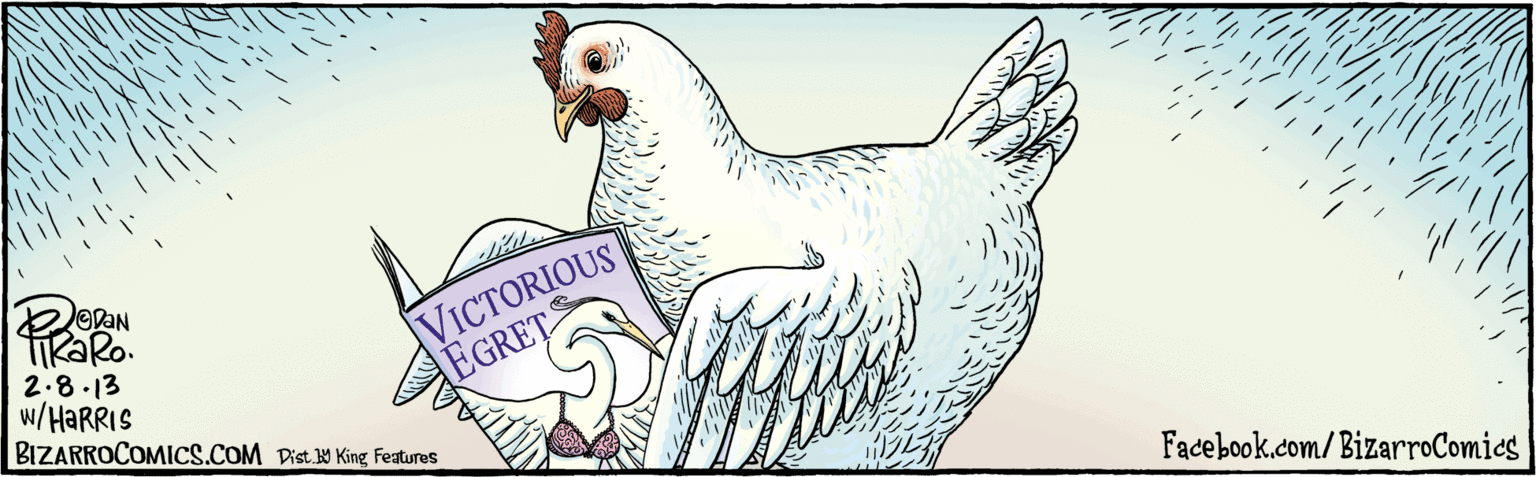Drawing OCR: Pist Y King features VICTORIOUS EGRET 2.8.13 w/HARRIS BIZARROCOMICS.COM Facebook.com/BizarroComics Pist Y King features VICTORIOUS EGRET 2.8.13 w/HARRIS BIZARROCOMICS.COM Facebook.com/BizarroComics