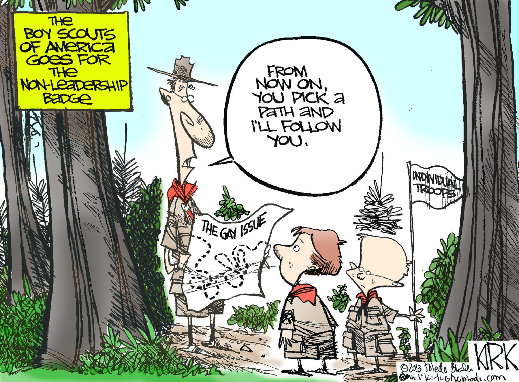 Vegetation OCR: THe BOY SCOUTS OF AMERICA GoeS FOR THe NON-LEADERSHIP BaDGe FROM NOW ONYOU PICK a PATH AND I'LL FOLLOW YOU. INDIVIDUAL TROOPE THE GAY ISSUE KRK OZ013 bledo Al THe BOY SCOUTS OF AMERICA GoeS FOR THe NON-LEADERSHIP BaDGe FROM NOW ONYOU PICK a PATH AND I'LL FOLLOW YOU. INDIVIDUAL TROOPE THE GAY ISSUE KRK OZ013 bledo Al