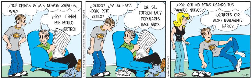 Organism OCR: ¿POR QUÉ NO ESTÁS USANDO TUS ¿QUÉ OPINAS DE MIS NUEVOS ZAPATOSPAPÁ? ¿RETRO? ¿YA SE HABÍA HECHO ESTE ESTILO? OHSI. ZAPATOS NUEVOS?) FUERON AMUY ¡HEY! TIENEN ESE ESTILO POPULARES HACE ANOS ¿QUIERES OIR ALGO REALMENTE RARO? RETRO! 9-19 ¿POR QUÉ NO ESTÁS USANDO TUS ¿QUÉ OPINAS DE MIS NUEVOS ZAPATOSPAPÁ? ¿RETRO? ¿YA SE HABÍA HECHO ESTE ESTILO? OHSI. ZAPATOS NUEVOS?) FUERON AMUY ¡HEY! TIENEN ESE ESTILO POPULARES HACE ANOS ¿QUIERES OIR ALGO REALMENTE RARO? RETRO! 9-19