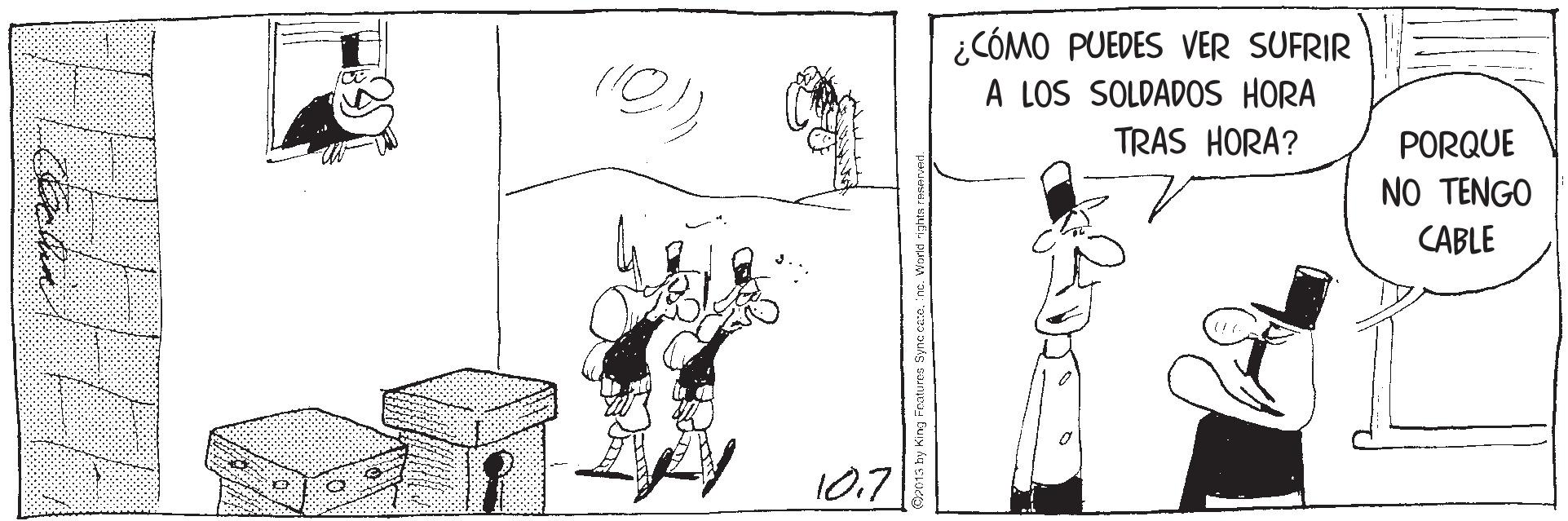 Parallel OCR: ¿CÓMO PUEDES VER SUFRIR A LOS SOLDADOS HORA TRAS HORA? PORQUE NO TENGO CABLE 10.7 ¿CÓMO PUEDES VER SUFRIR A LOS SOLDADOS HORA TRAS HORA? PORQUE NO TENGO CABLE 10.7