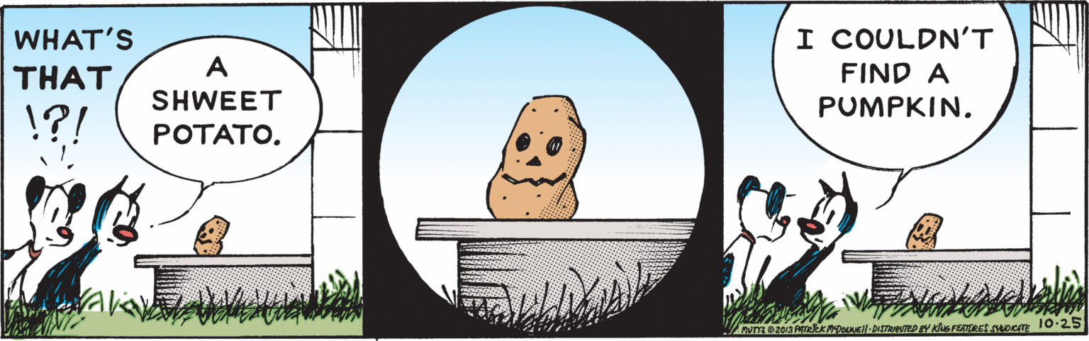 Art OCR: I COULDN'T FIND A WHAT'S A THAT SHWEET PUMPKIN. !?! ??T??O. I COULDN'T FIND A WHAT'S A THAT SHWEET PUMPKIN. !?! ??T??O.