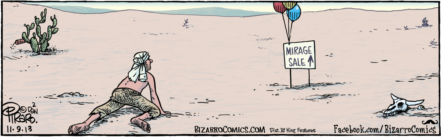 Landscape OCR: MIRAGE SALE A HRARO II 9-13 BIZARROCOMICS.COM Facebook.com/ BizarroComies Dist Ly King Featras MIRAGE SALE A HRARO II 9-13 BIZARROCOMICS.COM Facebook.com/ BizarroComies Dist Ly King Featras