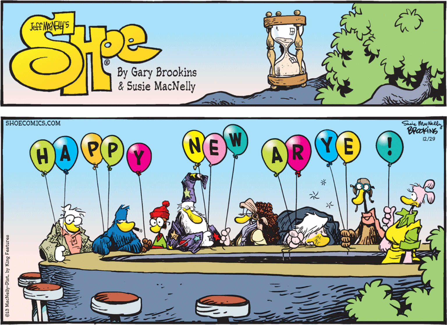 Font OCR: SHOECOMICS.COM Shsie MacNelly BraxiNG NE W ARYE 12/29 HA PP 13 MacNelly-Distby King Features SHOECOMICS.COM Shsie MacNelly BraxiNG NE W ARYE 12/29 HA PP 13 MacNelly-Distby King Features