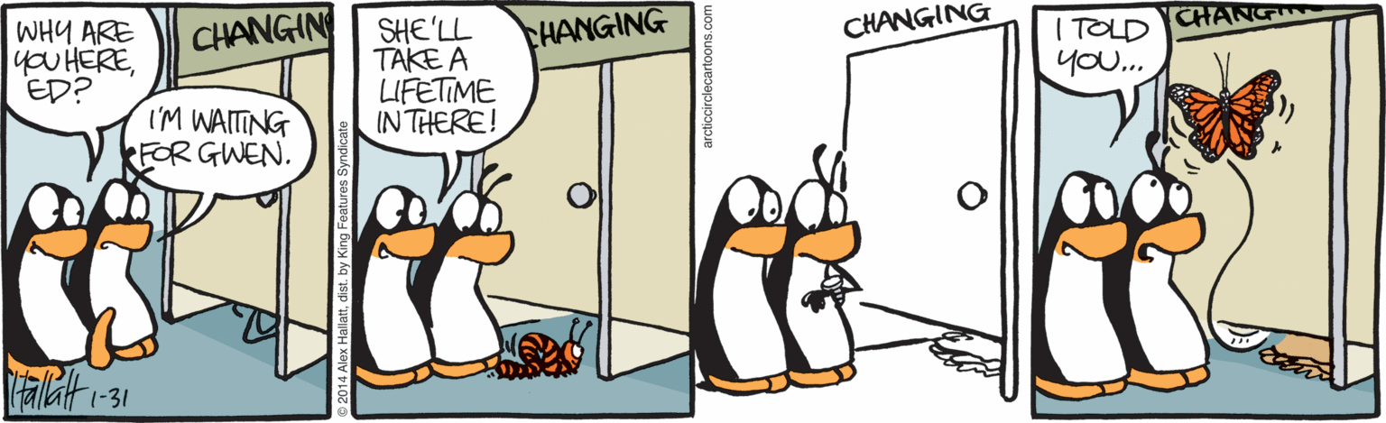 Comics OCR: WHY ARE you HEREED? CHANGIN SHE'LL TAKE A LIFETIME IN THERE! CHANGING CHANGING CHANG ITOLD you... I'M WAITING FOR GWEN. WHY ARE you HEREED? CHANGIN SHE'LL TAKE A LIFETIME IN THERE! CHANGING CHANGING CHANG ITOLD you... I'M WAITING FOR GWEN.