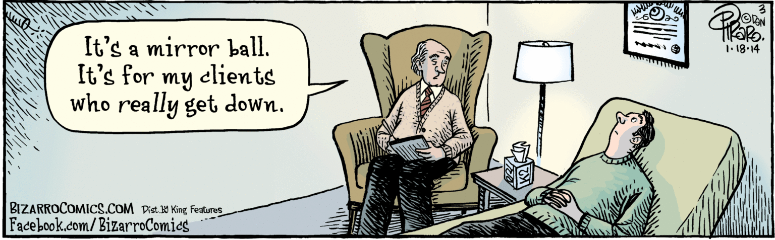 Sharing OCR: That's for clients who really get down. wew 1-18.14 Dist 9 King features BIZARROCOMICS.COM Facebook.com/BizarroComies That's for clients who really get down. wew 1-18.14 Dist 9 King features BIZARROCOMICS.COM Facebook.com/BizarroComies