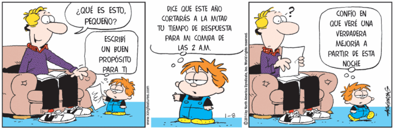 Interaction OCR: ¿QUÉ ES ESTOPEQUEÑO? DICE QUE ESTE ANO CORTARÁS A LA MITAD CONFIO EN QUE VERÉ UNA TU TIEMPO DE RESPUESTA VERDADERA MEJORÍA A PARTIR DE ESTA NOCHE ESCRIBÍ PARA MI COMPA DE LAS 2 A.M. UN BUEN PROPÓSITO PARA TI 2014 by North Amerlo a SyndicaleInc. Worldri ¿QUÉ ES ESTOPEQUEÑO? DICE QUE ESTE ANO CORTARÁS A LA MITAD CONFIO EN QUE VERÉ UNA TU TIEMPO DE RESPUESTA VERDADERA MEJORÍA A PARTIR DE ESTA NOCHE ESCRIBÍ PARA MI COMPA DE LAS 2 A.M. UN BUEN PROPÓSITO PARA TI 2014 by North Amerlo a SyndicaleInc. Worldri
