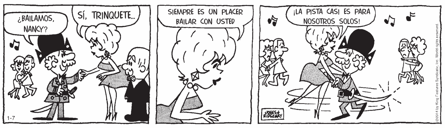 Rectangle OCR: ¡LA PISTA CASI ES PARA ¿BAILAMOSNANCY? SÍTRINQUETE. SIEMPRE ES UN PLACER BAILAR CON USTED NOSOTROS SOLOS! ¡LA PISTA CASI ES PARA ¿BAILAMOSNANCY? SÍTRINQUETE. SIEMPRE ES UN PLACER BAILAR CON USTED NOSOTROS SOLOS!