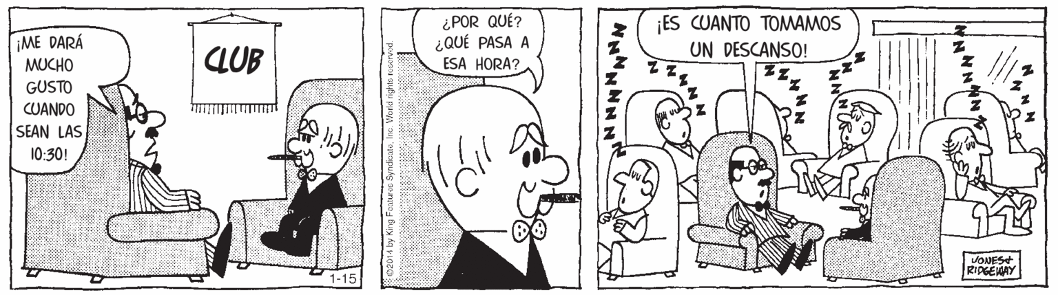 Human OCR: ¡ME DARÁ MUCHO ¿POR QUÉ? ¿QUÉ PASA A ESA HORA? ¡ES CUANTO TOMAMOS UN DESCANSO! LUB GUSTO CUANDO SEAN LAS 10:30! JOJESt RIDGEMAY ¡ME DARÁ MUCHO ¿POR QUÉ? ¿QUÉ PASA A ESA HORA? ¡ES CUANTO TOMAMOS UN DESCANSO! LUB GUSTO CUANDO SEAN LAS 10:30! JOJESt RIDGEMAY