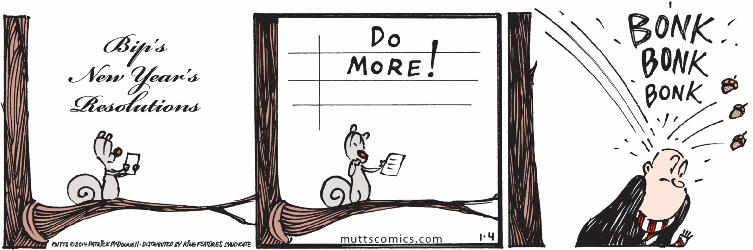 Circle OCR: BONK BONK BONK Do Bipi's New Year's Resolutions MORE! muttscomics.com 1.4 BONK BONK BONK Do Bipi's New Year's Resolutions MORE! muttscomics.com 1.4