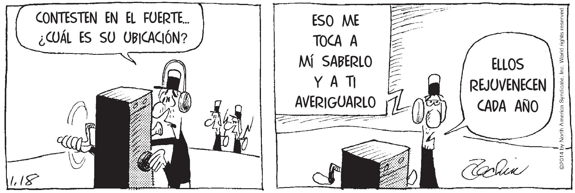 Conversation OCR: CONTESTEN EN EL FUERTE. ESO ME ¿CUÁL ES SU UBICACIÓN? TOCA A Mí SABERLO ELLOS YA TI REJUVENECEN AVERIGUARLO CADA AÑO 1.18 CONTESTEN EN EL FUERTE. ESO ME ¿CUÁL ES SU UBICACIÓN? TOCA A Mí SABERLO ELLOS YA TI REJUVENECEN AVERIGUARLO CADA AÑO 1.18