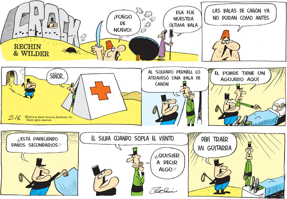 Font OCR: LAS BALAS DE CAÑÓN YA ESA FUE ¡FUEGO NO DURAN COMO ANTES NUESTRA ÚLTIMA BALA DE NUEVO! RECHIN & WILDER AL SOLDADO PERNELL LO ATRAVESÓ UNA BALA DE CAÑÓN EL POBRE TIENE UN SEÑOR. AGUJERO AQUÍ 216 ©2014 by North America SyndicateInc. Warld rights reserved. ¿ ESTÁ PADECIJENDO DAÑOS SECUNDARIOS? ÉL SILBA CUAND0 SOPLA EL VIENTO DEBÍ TRAER MI GUITARRA ¿QUISIER A DECIR ALGO? LAS BALAS DE CAÑÓN YA ESA FUE ¡FUEGO NO DURAN COMO ANTES NUESTRA ÚLTIMA BALA DE NUEVO! RECHIN & WILDER AL SOLDADO PERNELL LO ATRAVESÓ UNA BALA DE CAÑÓN EL POBRE TIENE UN SEÑOR. AGUJERO AQUÍ 216 ©2014 by North America SyndicateInc. Warld rights reserved. ¿ ESTÁ PADECIJENDO DAÑOS SECUNDARIOS? ÉL SILBA CUAND0 SOPLA EL VIENTO DEBÍ TRAER MI GUITARRA ¿QUISIER A DECIR ALGO?