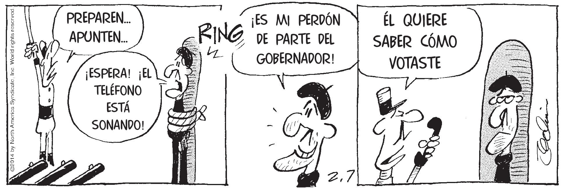 Art OCR: ¡ES MI PERDÓN RING DE PARTE DEL ÉL QUIERE SABER CÓMO PREPAREN. APUNTEN. GOBERNADOR! VOTASTE ¡ESPERA! ¡EL TELÉFONO ESTÁ SONANDO! 27 ¡ES MI PERDÓN RING DE PARTE DEL ÉL QUIERE SABER CÓMO PREPAREN. APUNTEN. GOBERNADOR! VOTASTE ¡ESPERA! ¡EL TELÉFONO ESTÁ SONANDO! 2