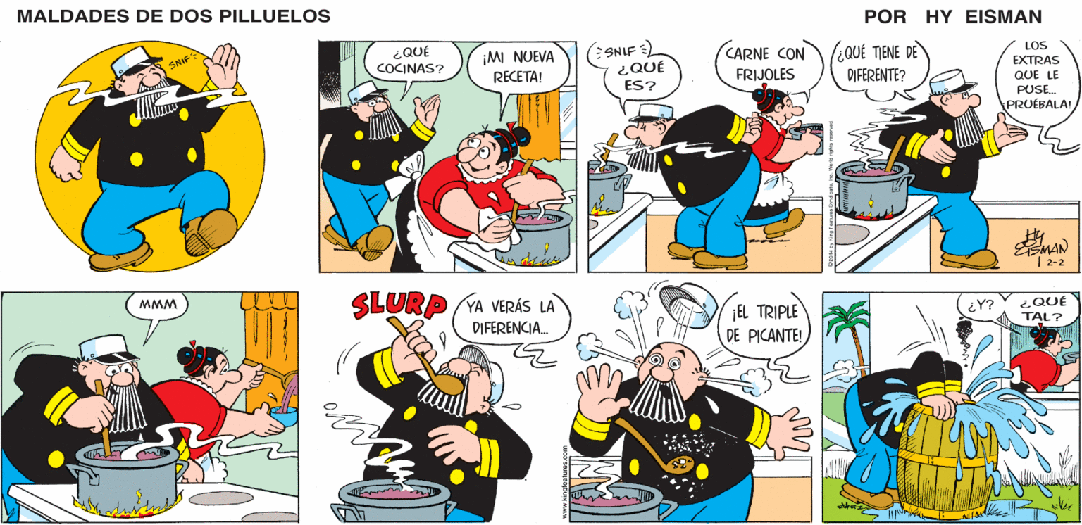 Font OCR: MALDADES DE DOS PILLUELOS POR HY EISMAN SNIF = l¿QUÉ TIENE DE LOS EXTRAS ¿QUÉ ¡MI NUEVA RECETA! ¿QUÉ ES? CARNE CON FRIJOLES COCINAS? QUE LE DIFERENTE? PUSE. iPRUÉBALA! ESMAN | 2-2 SLURP (YA VERÁS LA ¿QUÉ TAL? ¿Y? ¡EL TRIPLE DE PICANTE! DIFERENCIA. MALDADES DE DOS PILLUELOS POR HY EISMAN SNIF = l¿QUÉ TIENE DE LOS EXTRAS ¿QUÉ ¡MI NUEVA RECETA! ¿QUÉ ES? CARNE CON FRIJOLES COCINAS? QUE LE DIFERENTE? PUSE. iPRUÉBALA! ESMAN | 2-2 SLURP (YA VERÁS LA ¿QUÉ TAL? ¿Y? ¡EL TRIPLE DE PICANTE! DIFERENCIA.