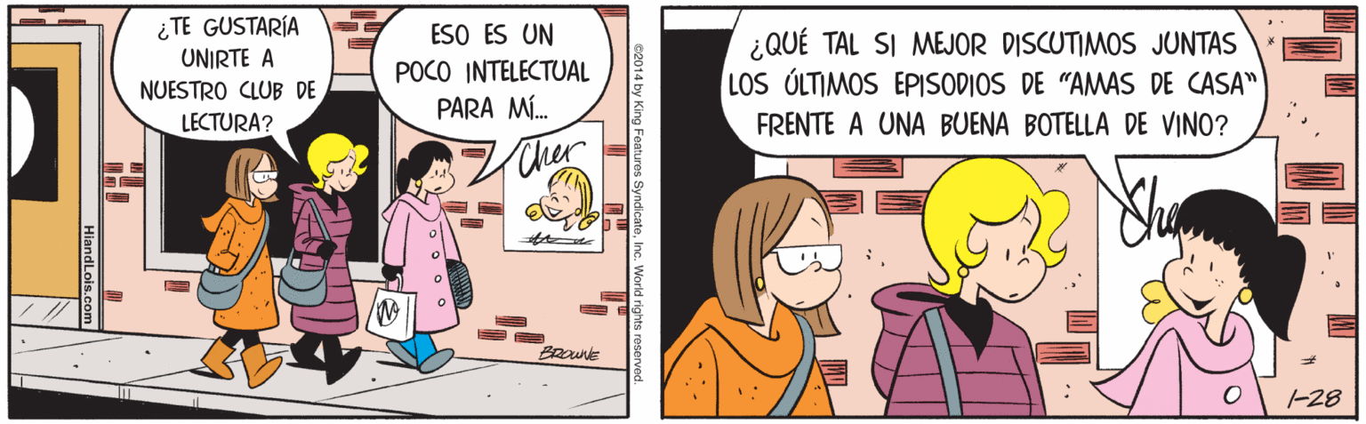 Publication OCR: i TE GUSTARÍA UNIRTE A ESO ES UN ¿QUÉ TAL SI MEJOR DISCUTIMOS JUNTAS LOS ÚLTIMOS EPISODIOS DE "AMAS DE CASA" FRENTE A UNA BUENA BOTELLA DE VINO? POCO INTELECTUAL NUESTRO CLUB DE PARA M. LECTURA? -28 andLois.com i TE GUSTARÍA UNIRTE A ESO ES UN ¿QUÉ TAL SI MEJOR DISCUTIMOS JUNTAS LOS ÚLTIMOS EPISODIOS DE "AMAS DE CASA" FRENTE A UNA BUENA BOTELLA DE VINO? POCO INTELECTUAL NUESTRO CLUB DE PARA M. LECTURA? -28 andLois.com